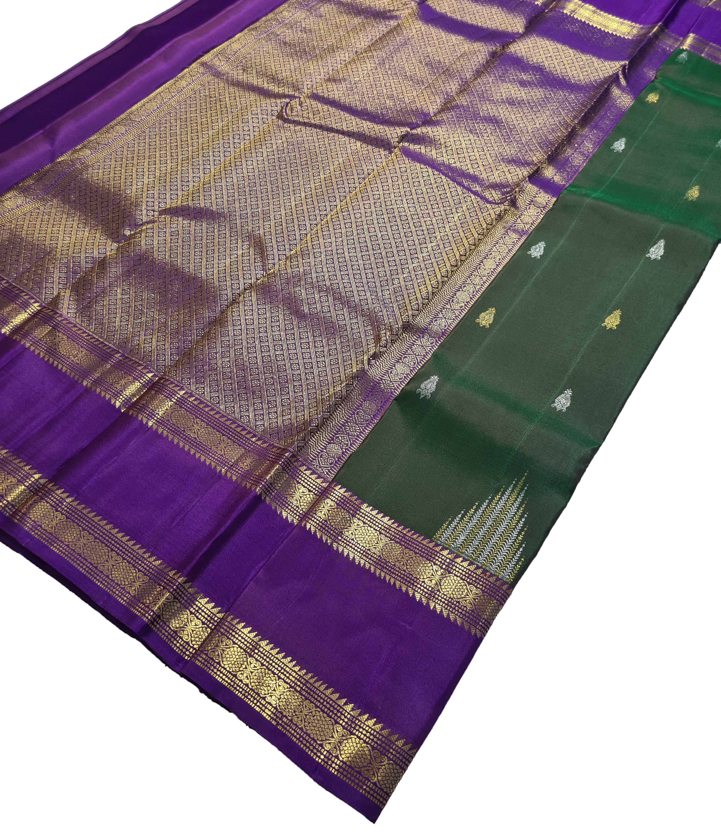 Kanchipuram Pure Silk Saree with pure zari