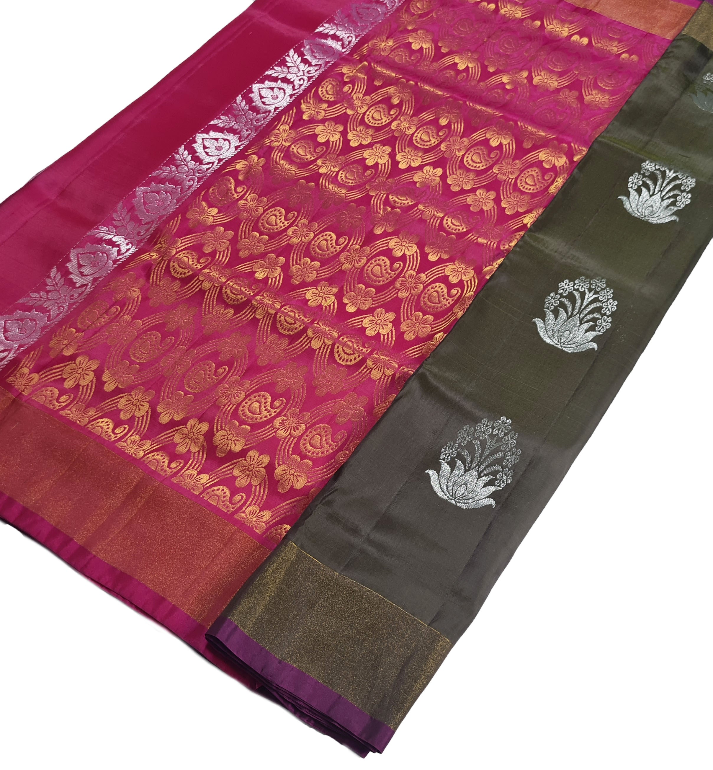 Handwoven Unique Pure Soft Silk Saree