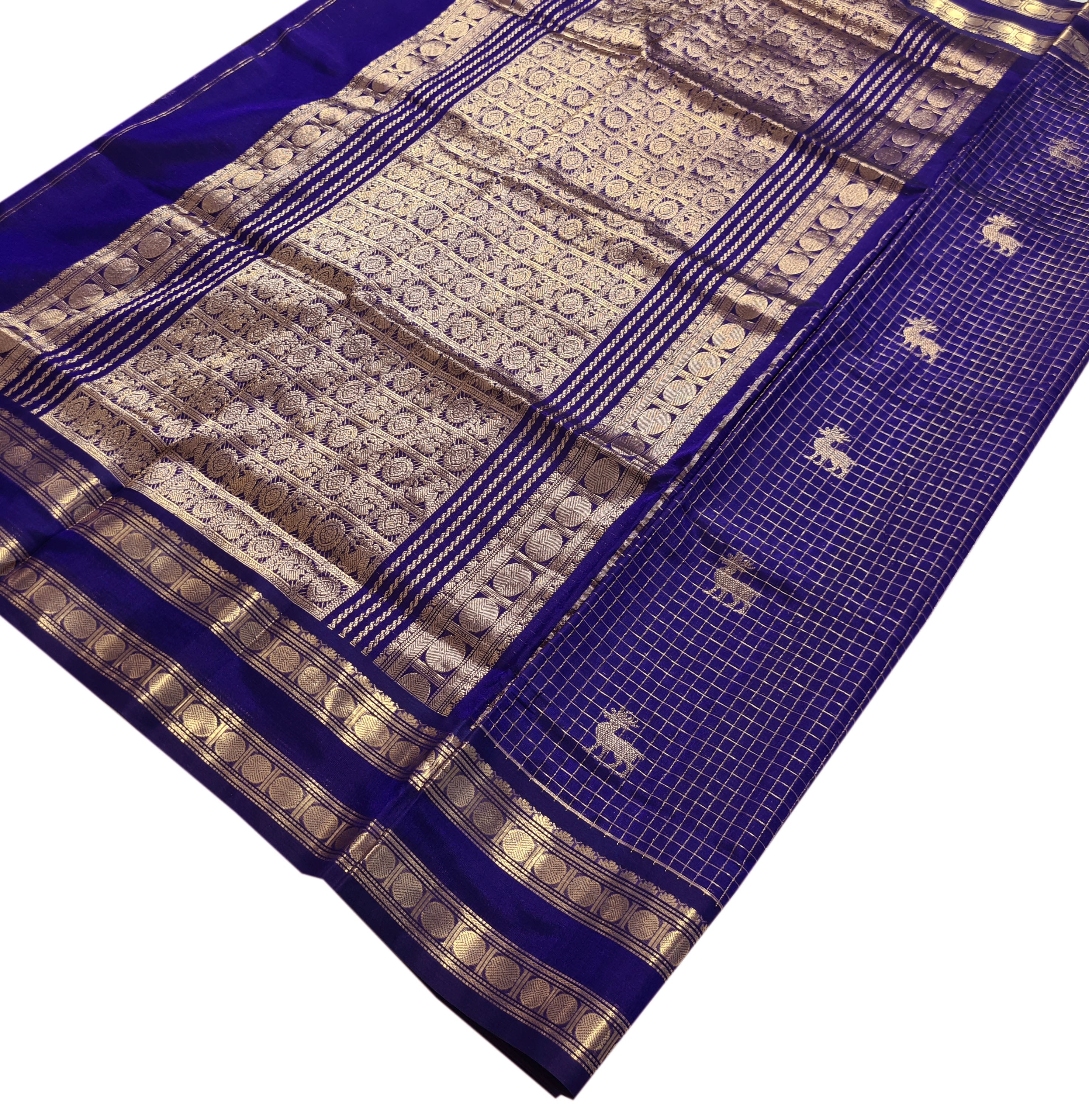 Kanchipuram Pure Silk Cotton Saree