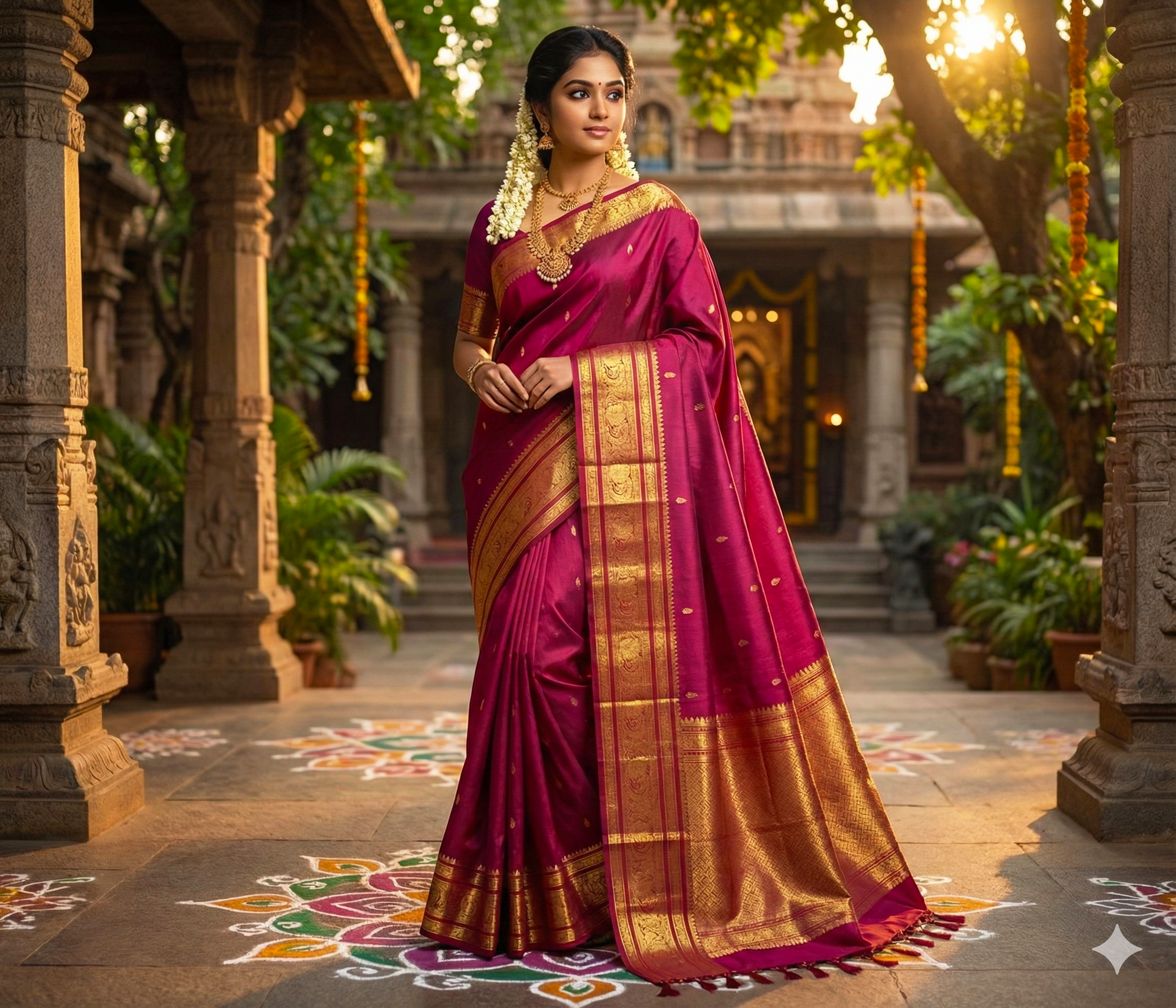 Kanchipuram Pure Silk Saree