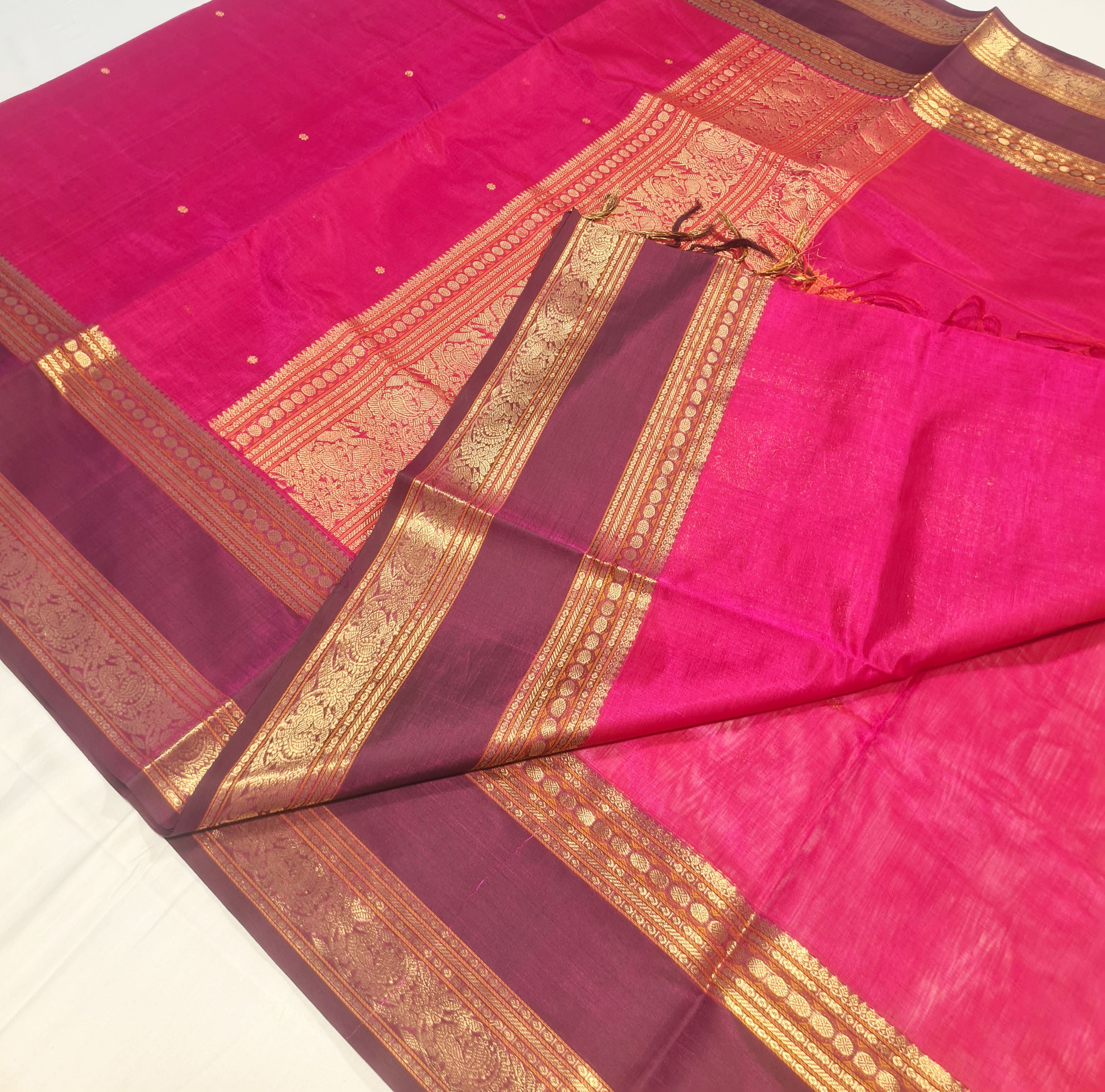 Kanchipuram Pure Silk Cotton Saree
