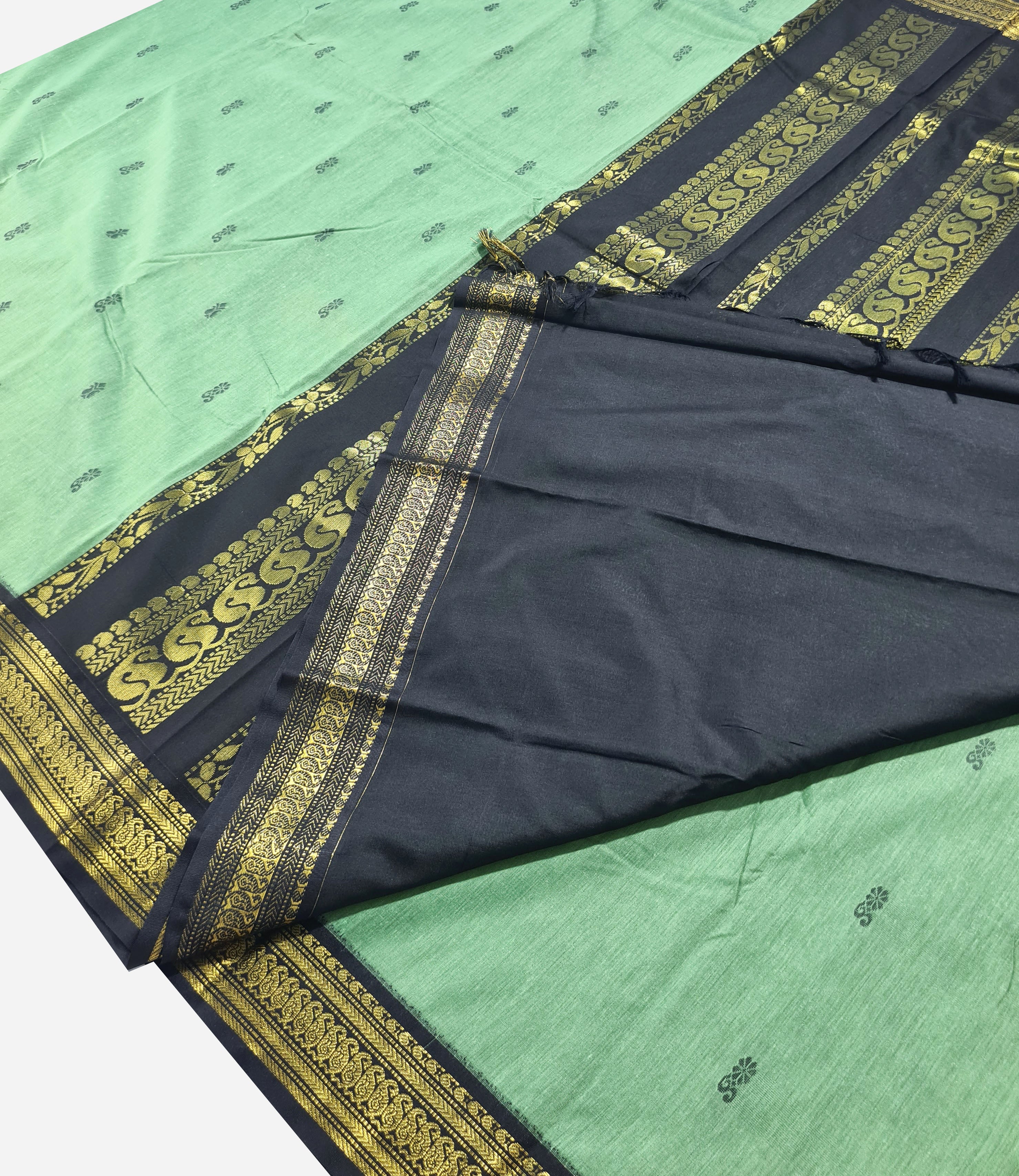 Vairaoosi Agarlic Cotton Silk Sarees