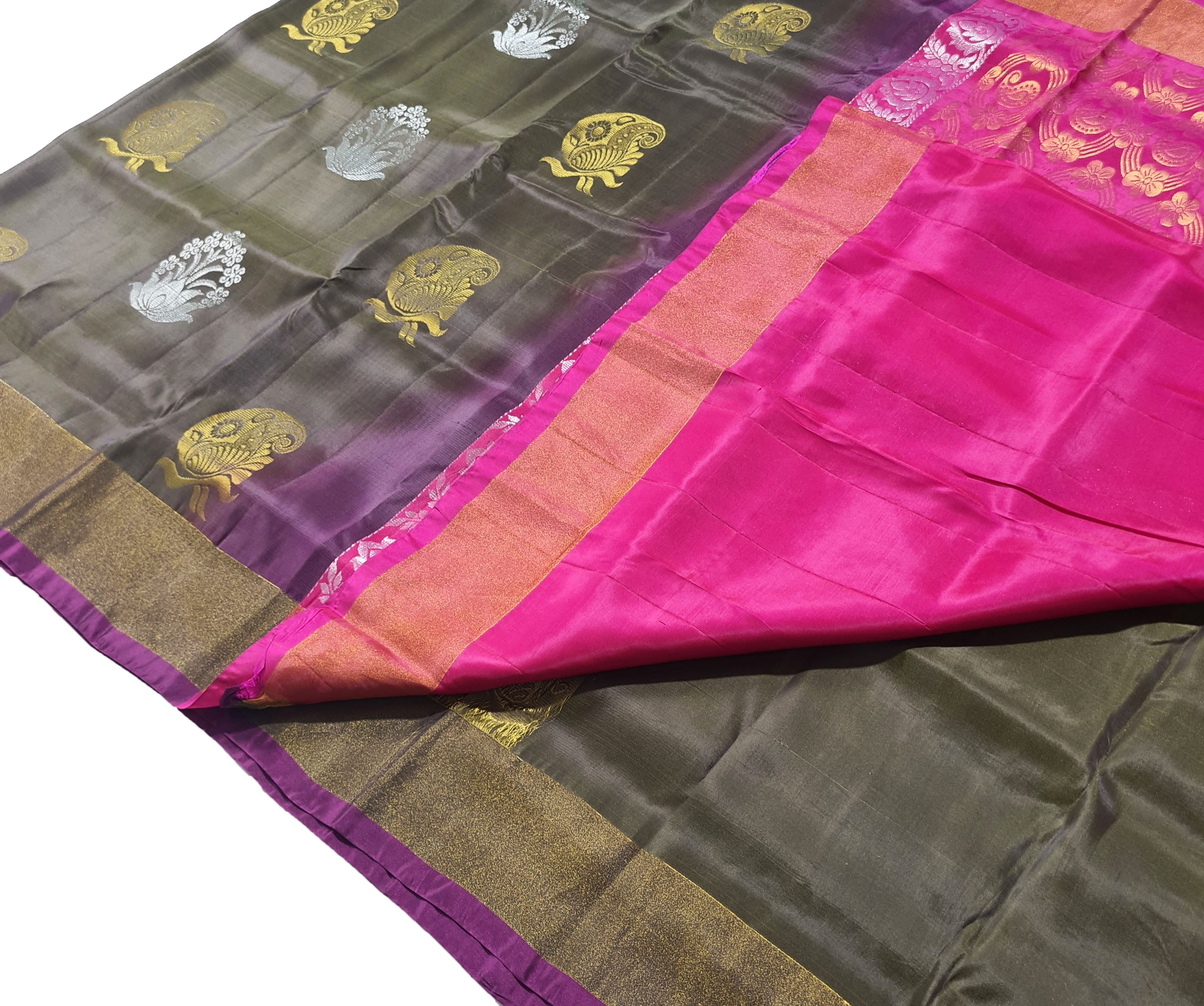Handwoven Unique Pure Soft Silk Saree