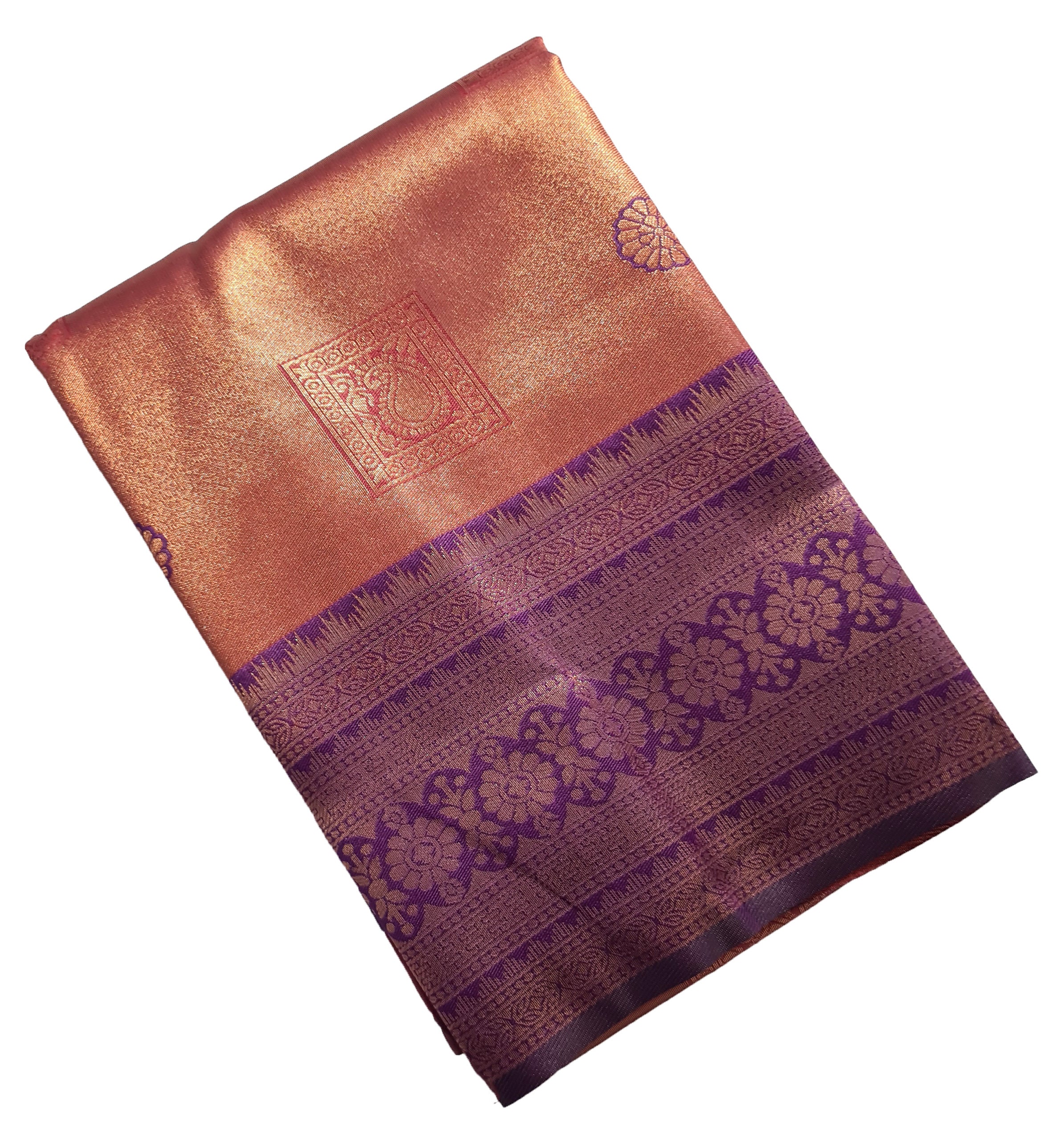 Antique Zari Butta Silk Saree
