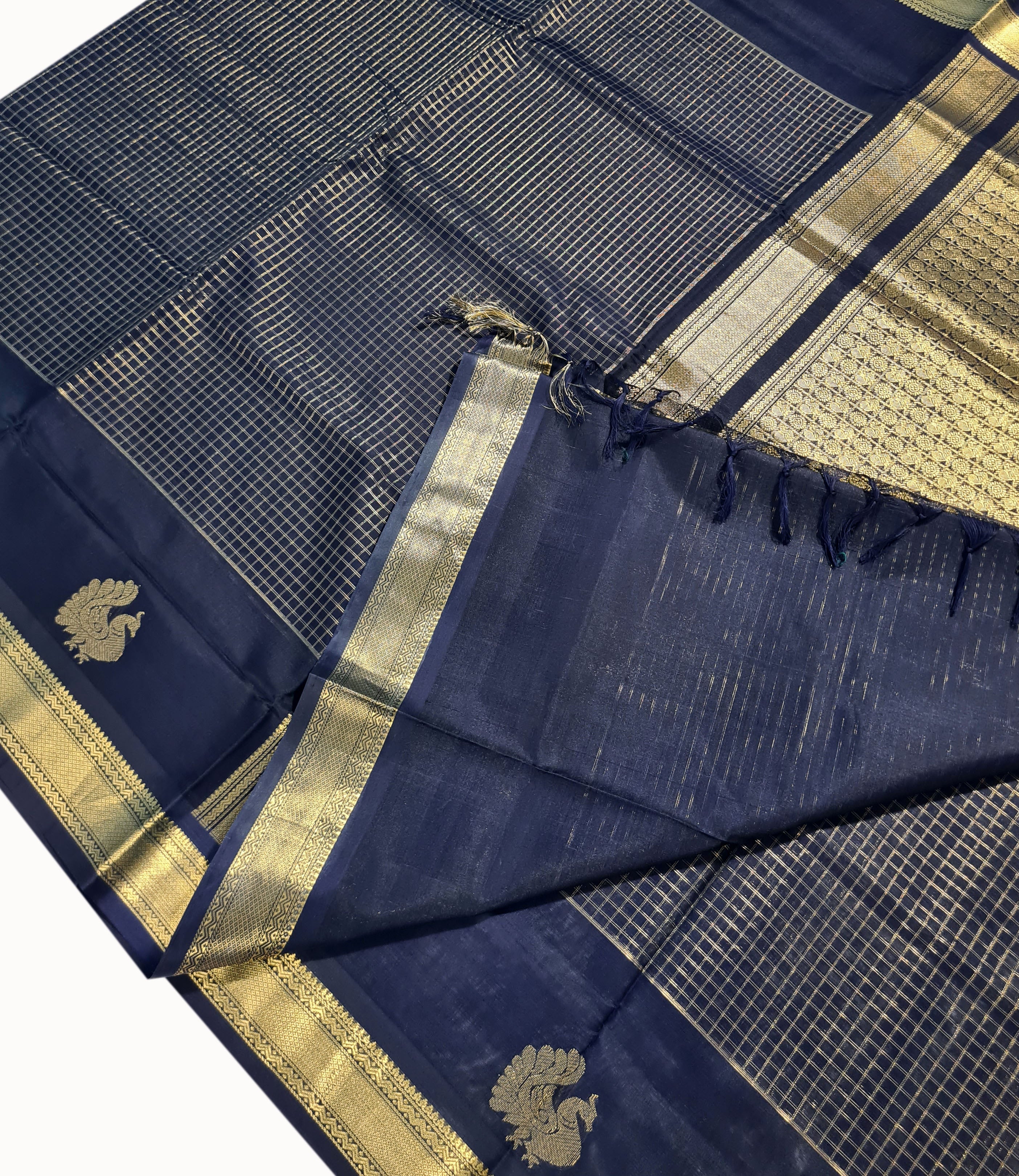 Vairaoosi Kanchipuram Pure Silk Cotton Saree