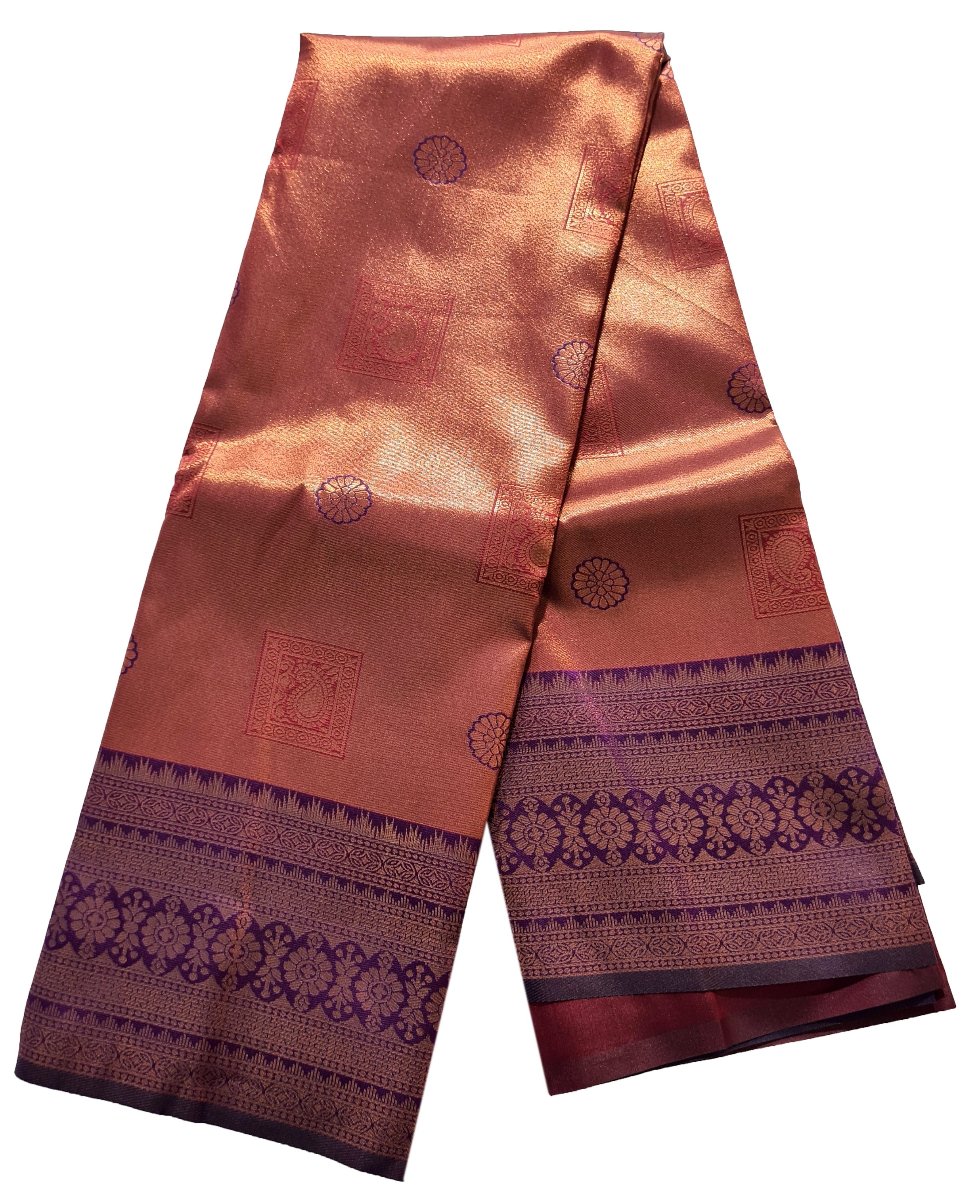 Antique Zari Butta Silk Saree