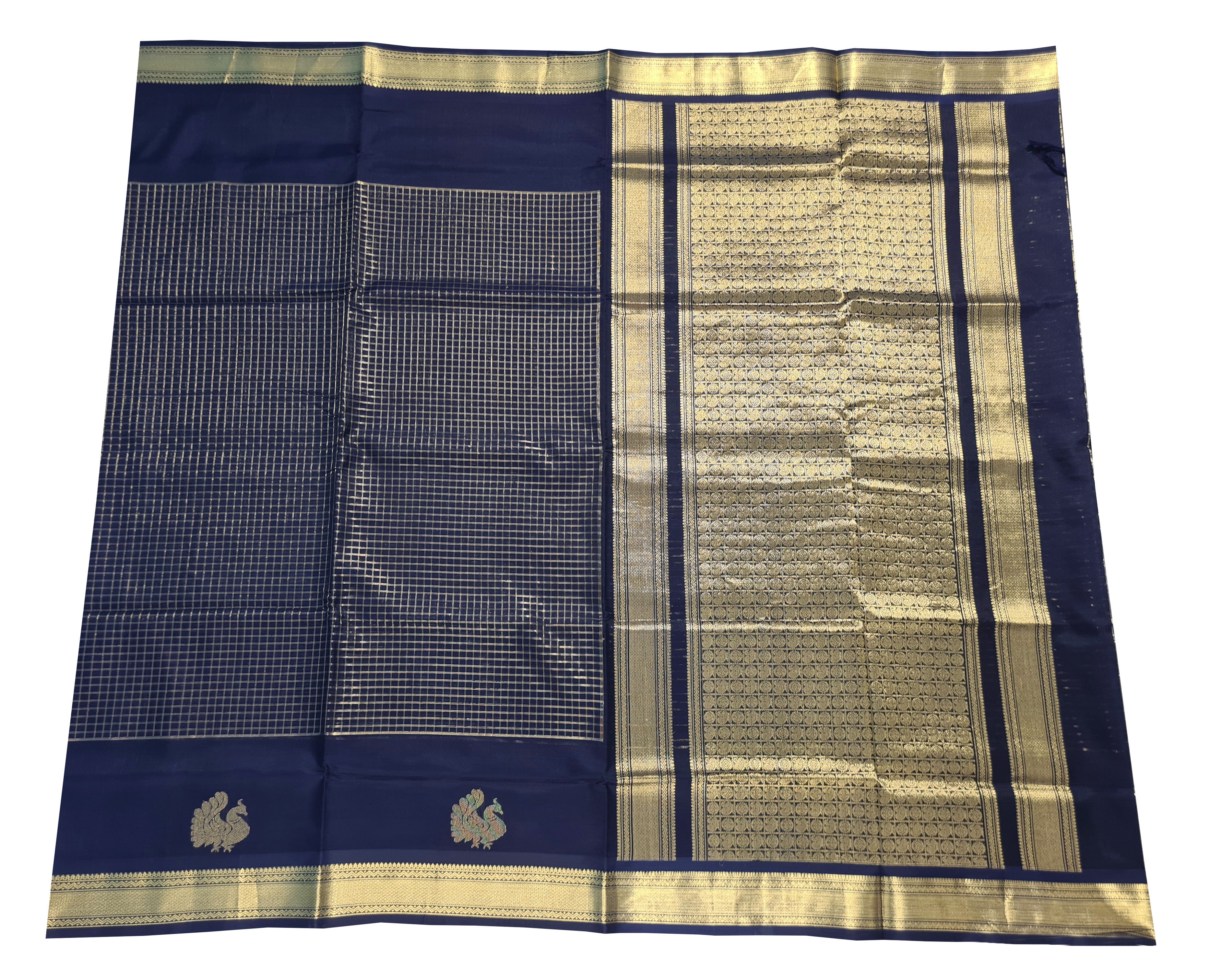 Vairaoosi Kanchipuram Pure Silk Cotton Saree