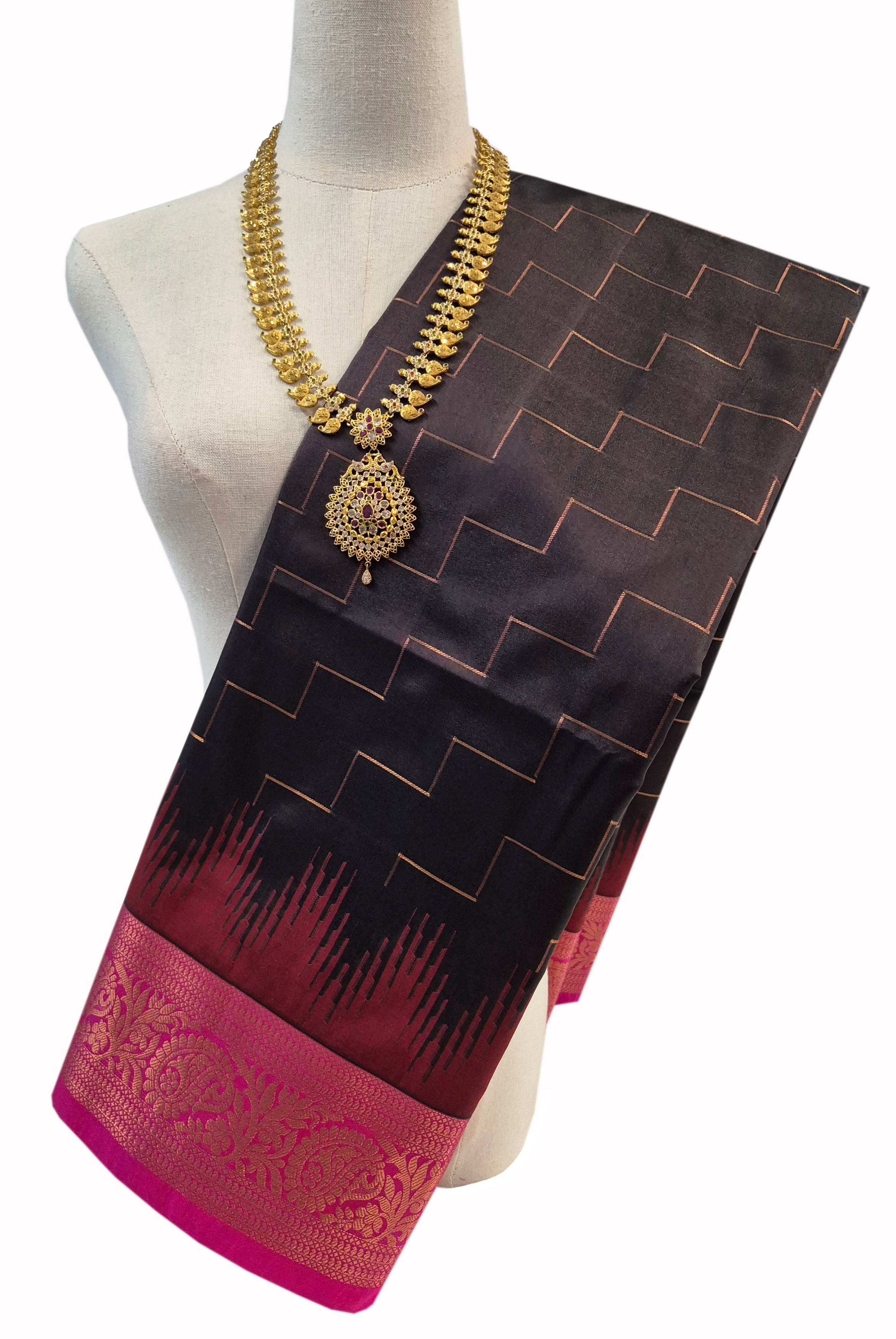 Kanchi Vegan Silk Saree