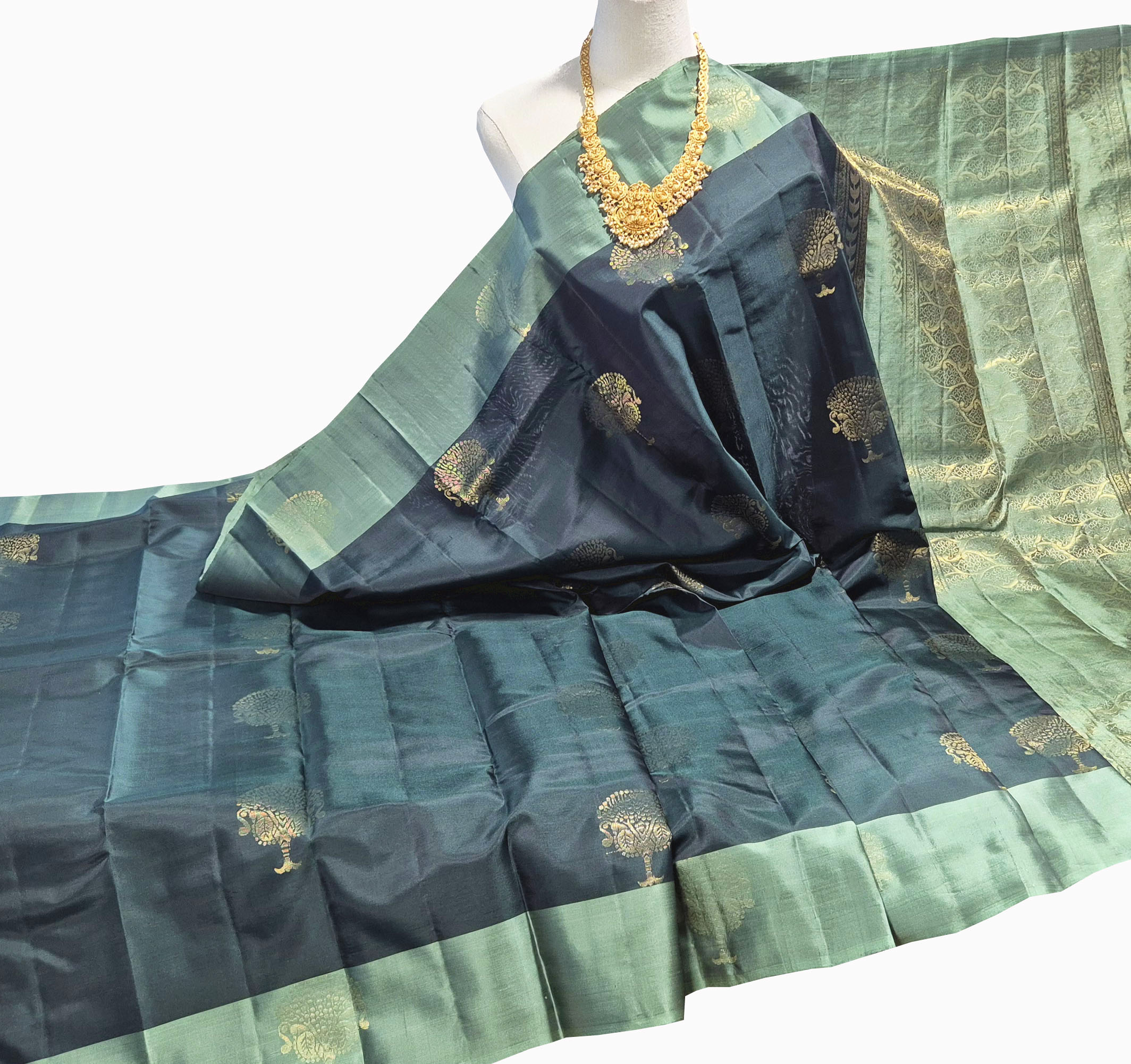 Kanchipuram Pure Soft Silk Saree