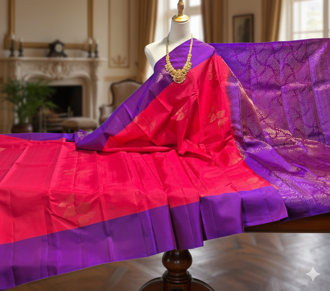 Kanchipuram Pure Soft Silk Saree