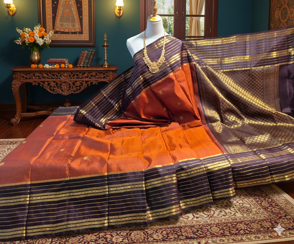 Kanchipuram Pure Silk Saree