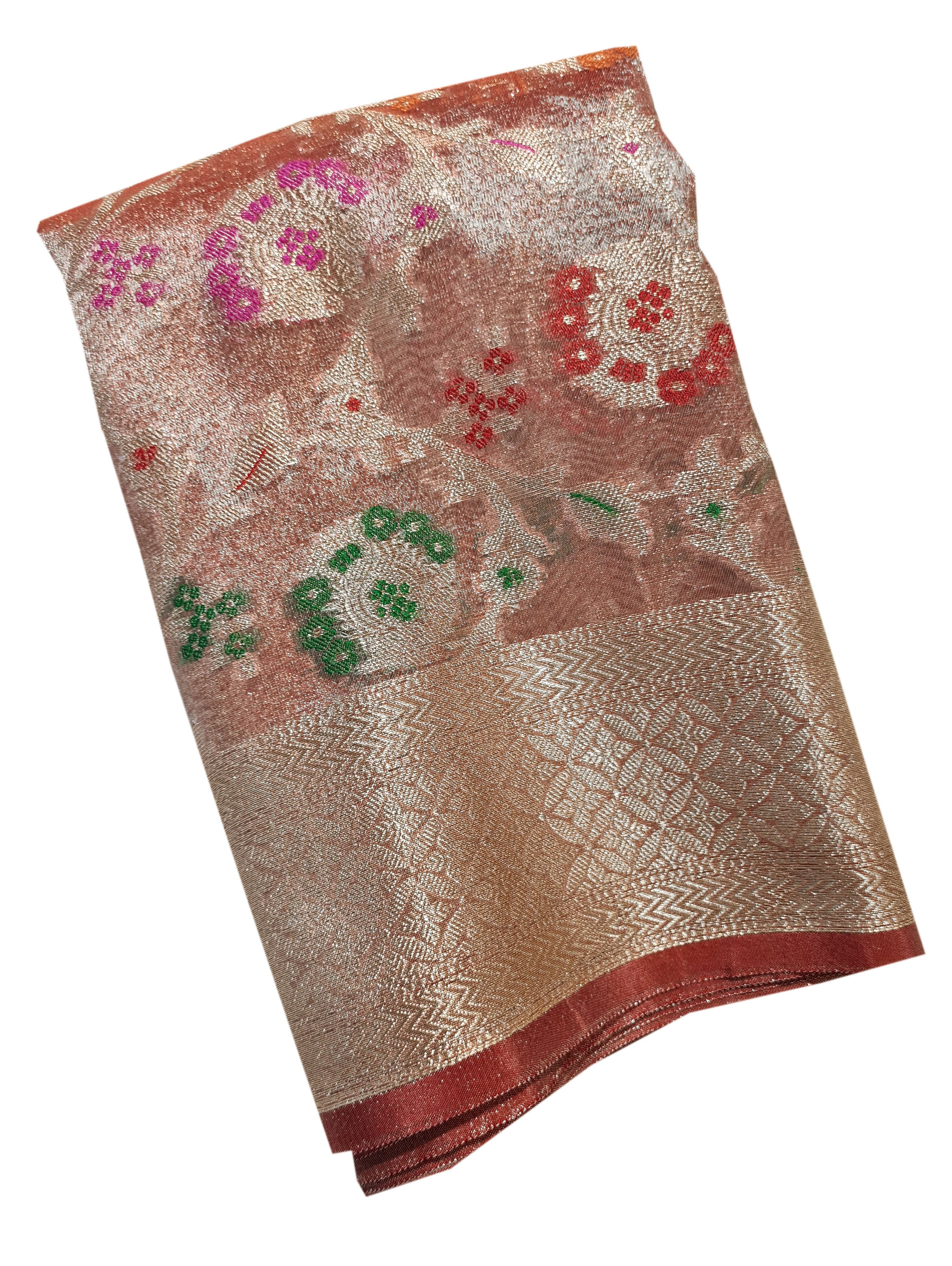 Banarasi Tissue Mina Sarees