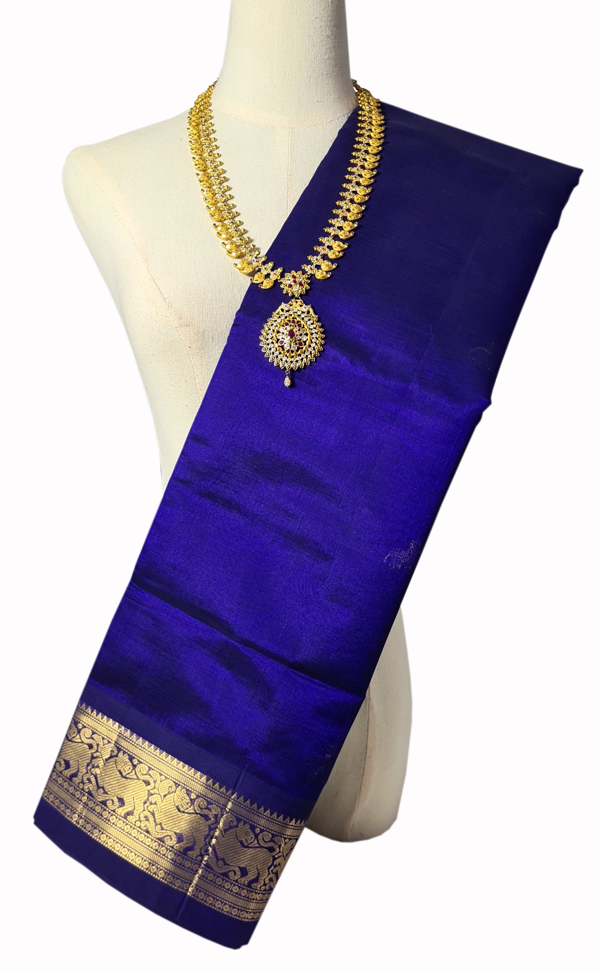 Kanchipuram Pure Silk Cotton Saree