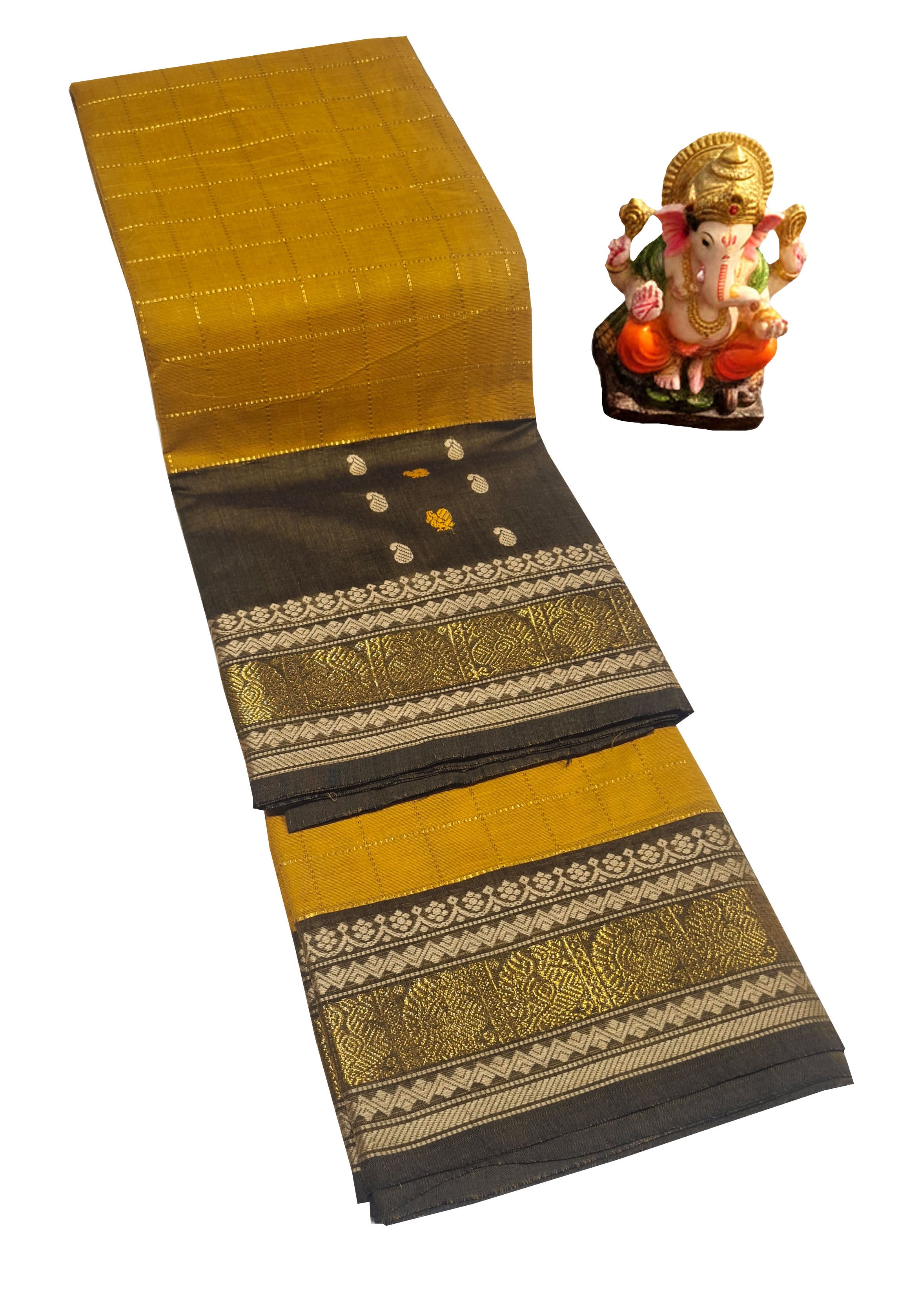 Kanchipuram Agarlic Cotton Sarees