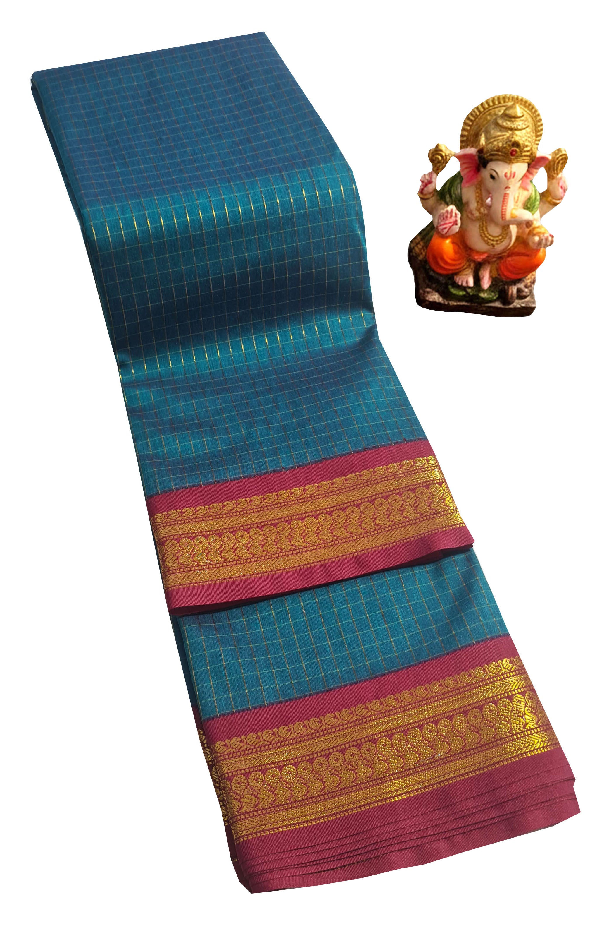 Kanchipuram Agarlic Cotton Sarees