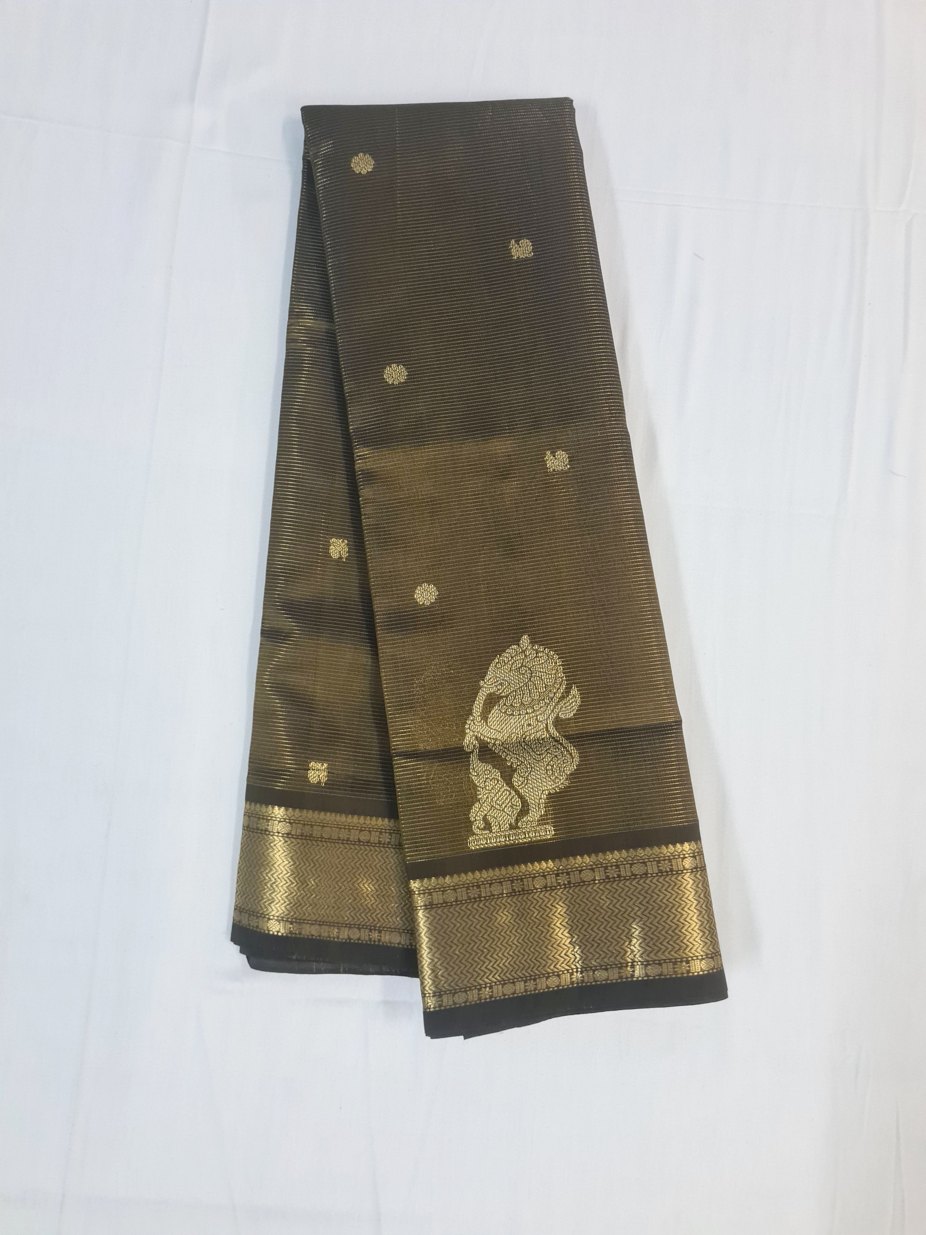 Kanchipuram Pure Silk Cotton Saree