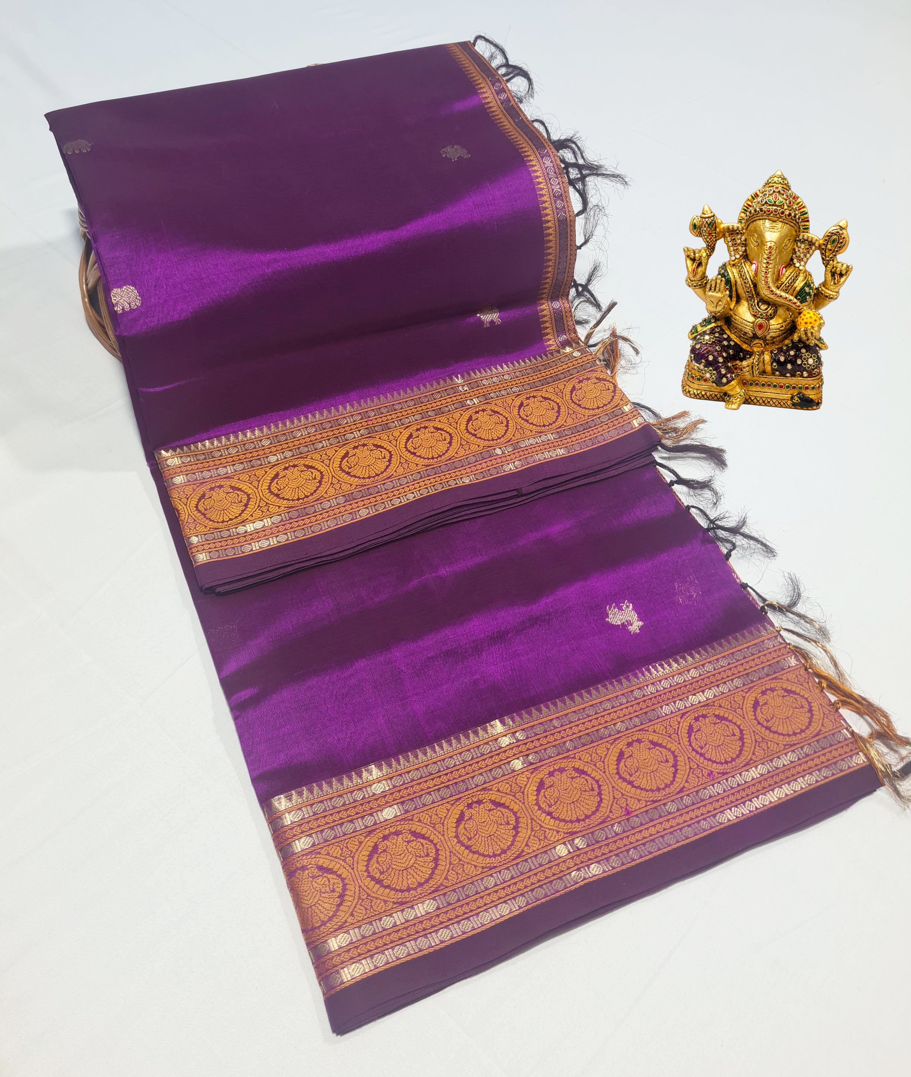Kanchipuram Pure Silk Cotton Saree