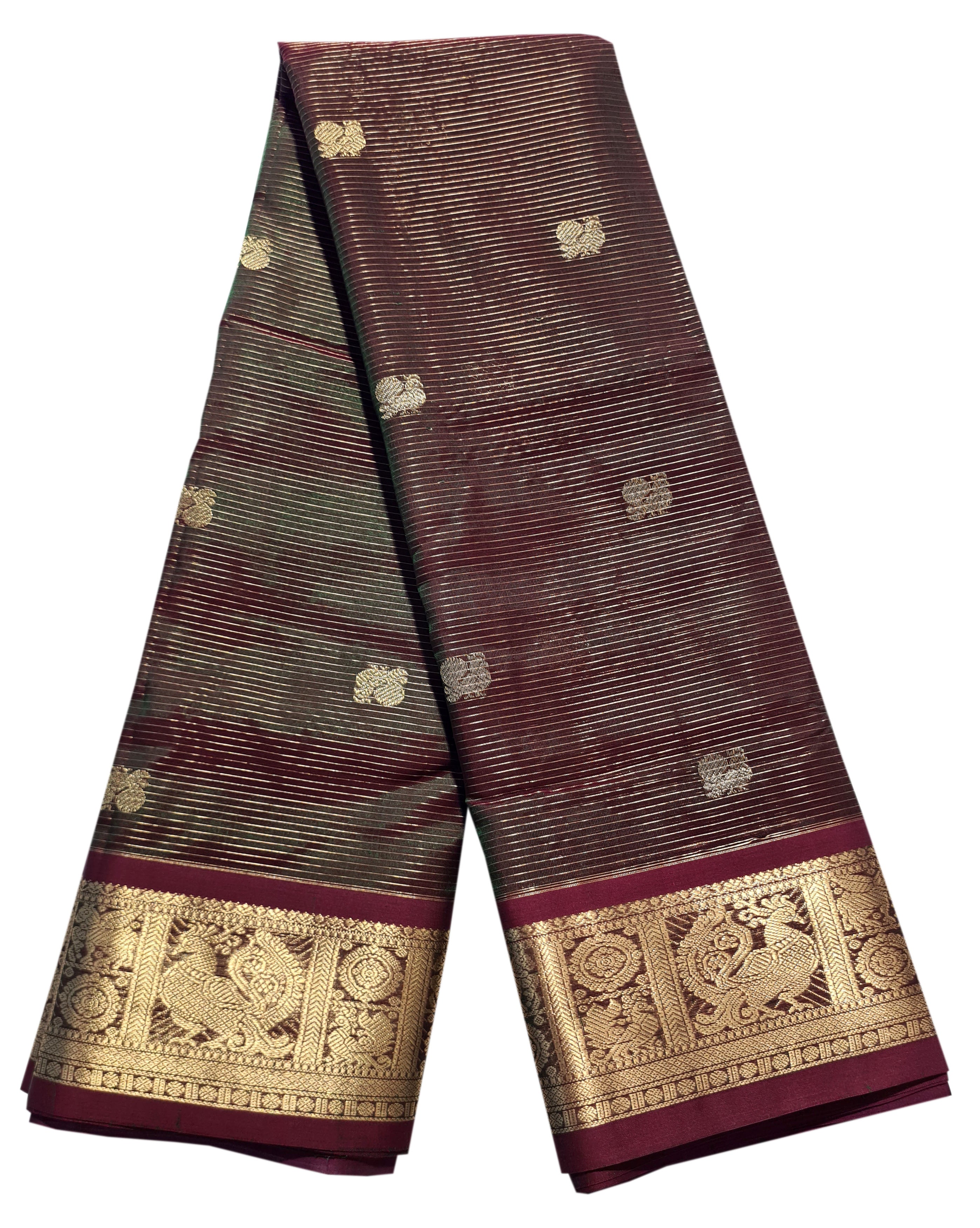 Kanchipuram Pure Silk Cotton Saree