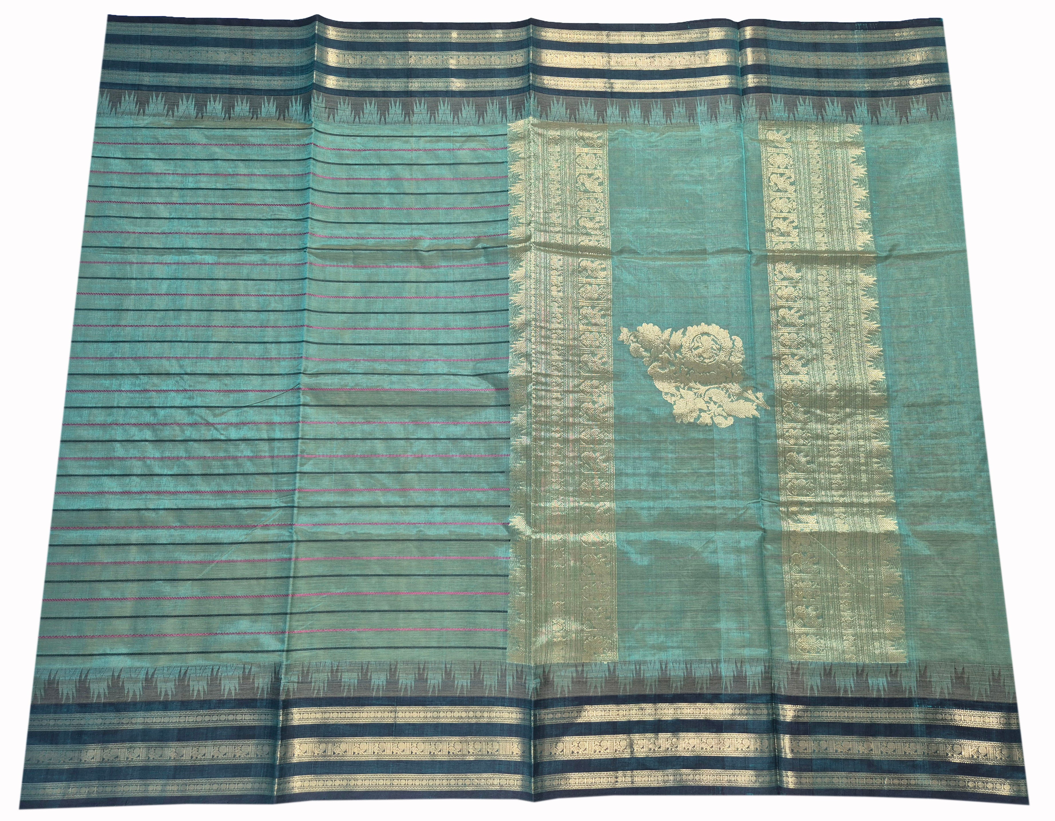 Kanchipuram Pure Silk Cotton Saree