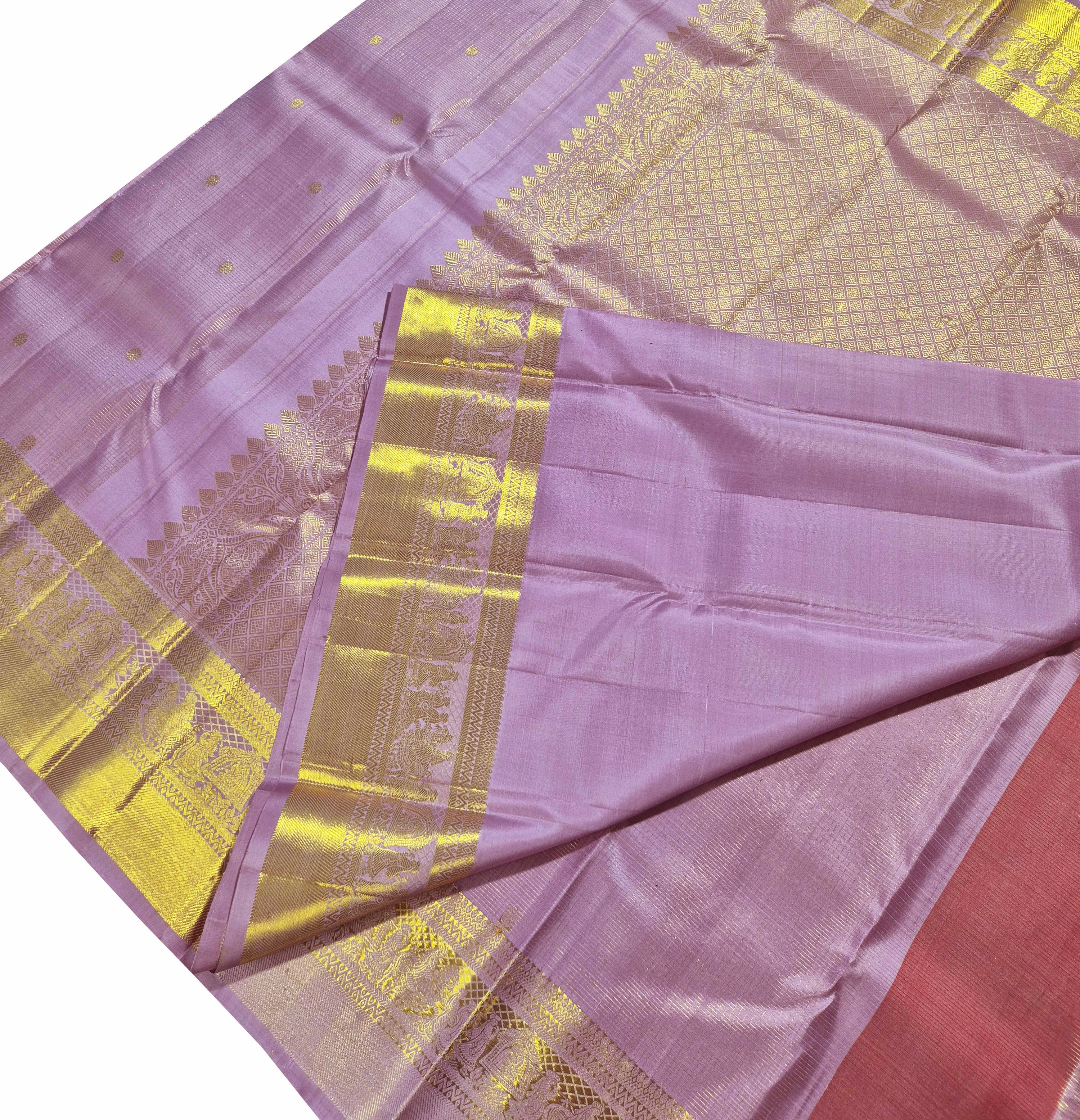 Vairaoosi Kanchipuram Pure Silk Saree