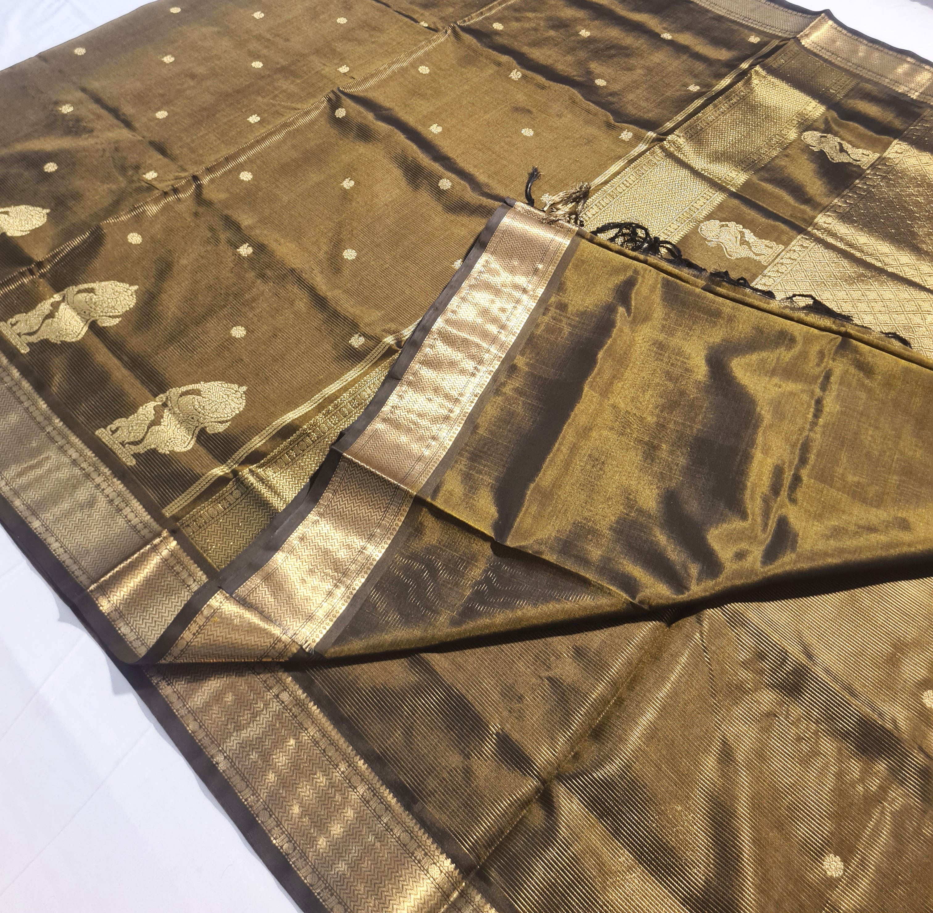 Kanchipuram Pure Silk Cotton Saree