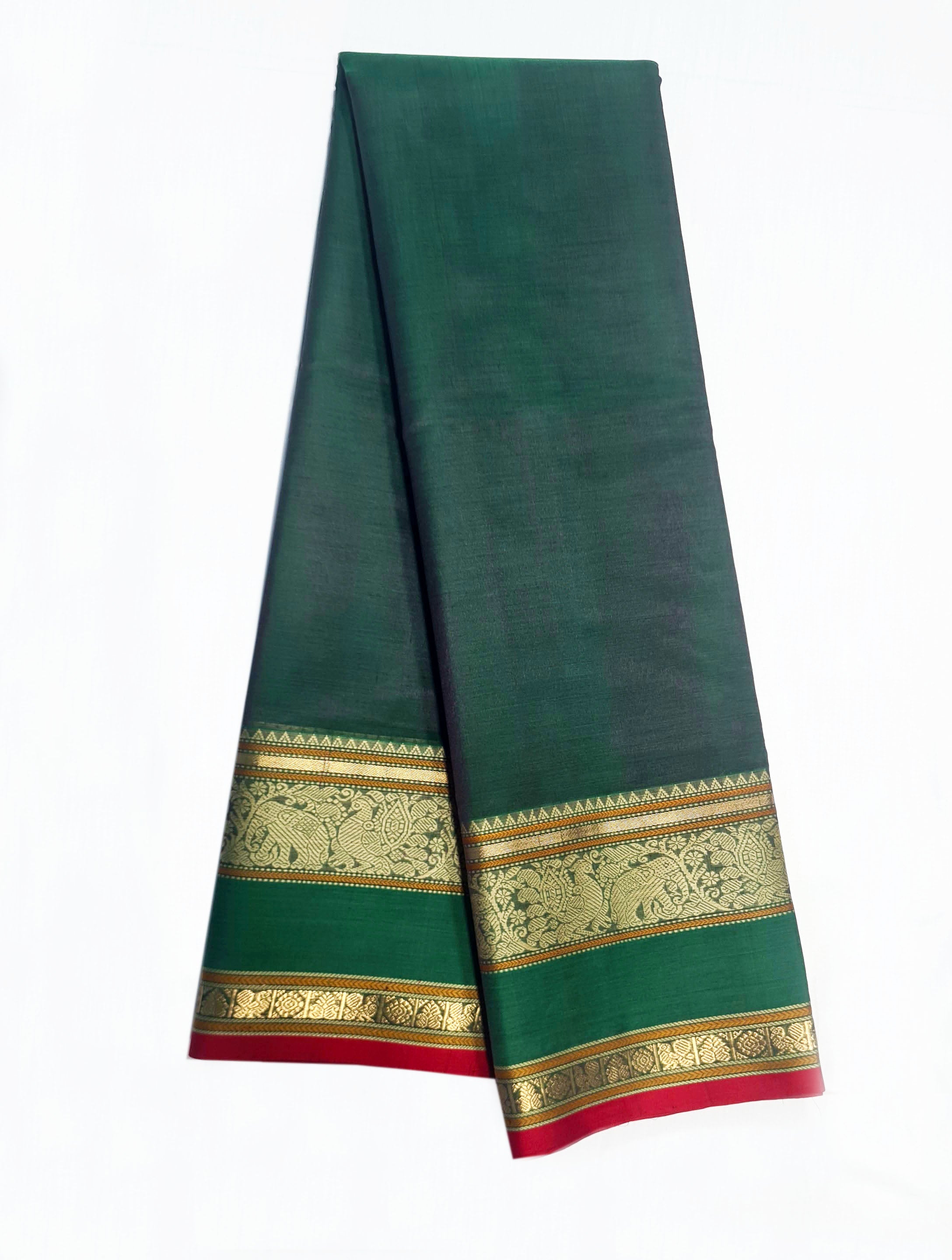 Kanchipuram Pure Silk Cotton Saree