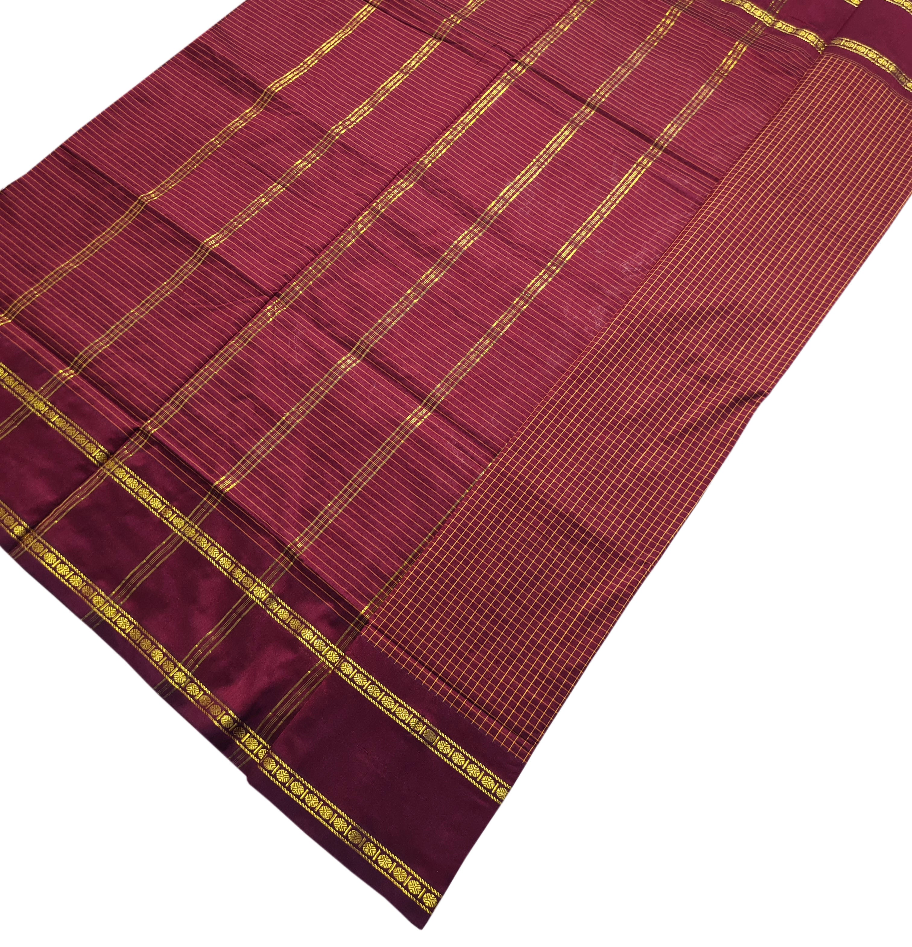 Vairaoosi Agarlic Cotton Silk Sarees