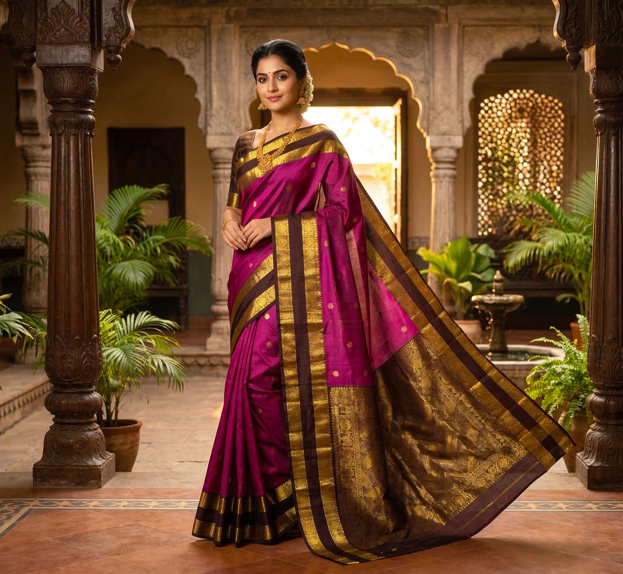 Kanchipuram Pure Silk Saree