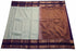 Kanchi Vegan Silk Saree With Contrast Blouse and Rich Jari Pallu
