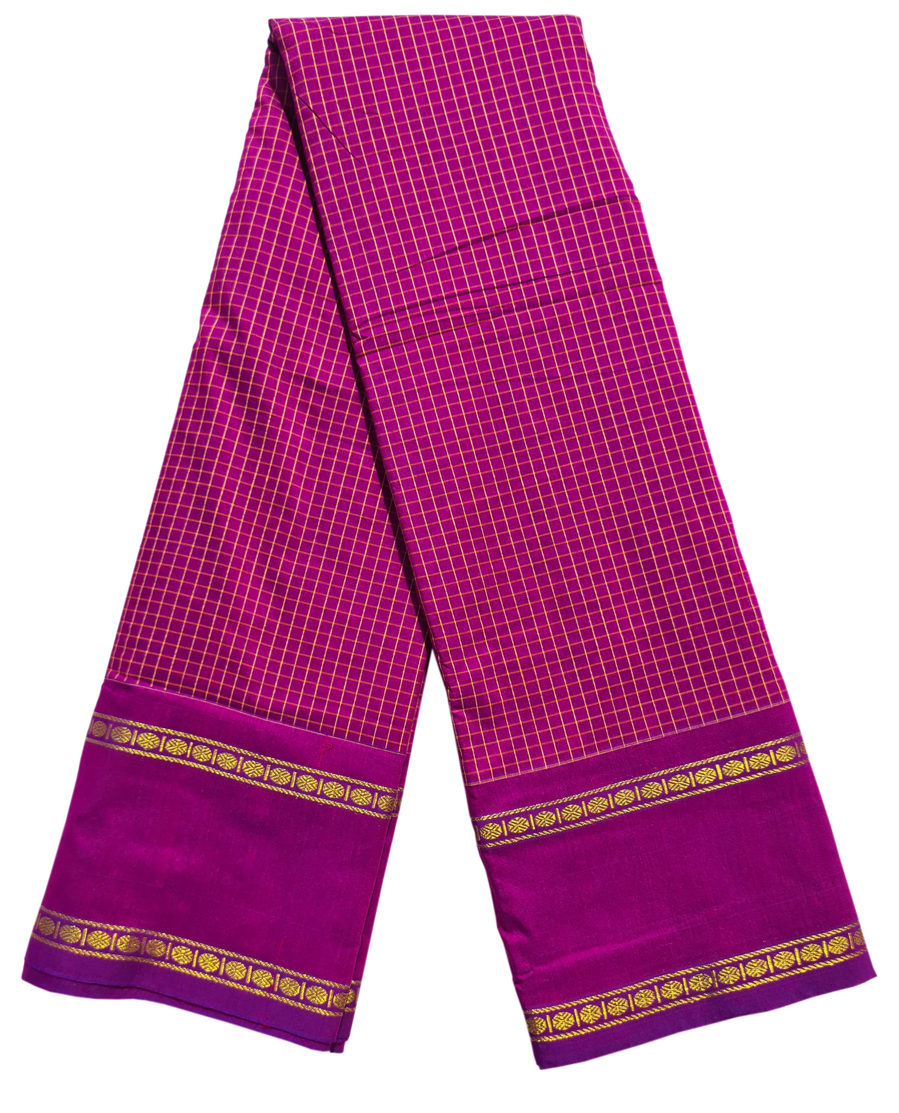 Vairaoosi Agarlic Cotton Silk Sarees