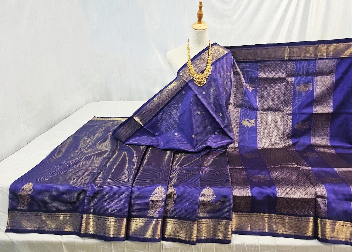 Kanchipuram Pure Silk Cotton Saree