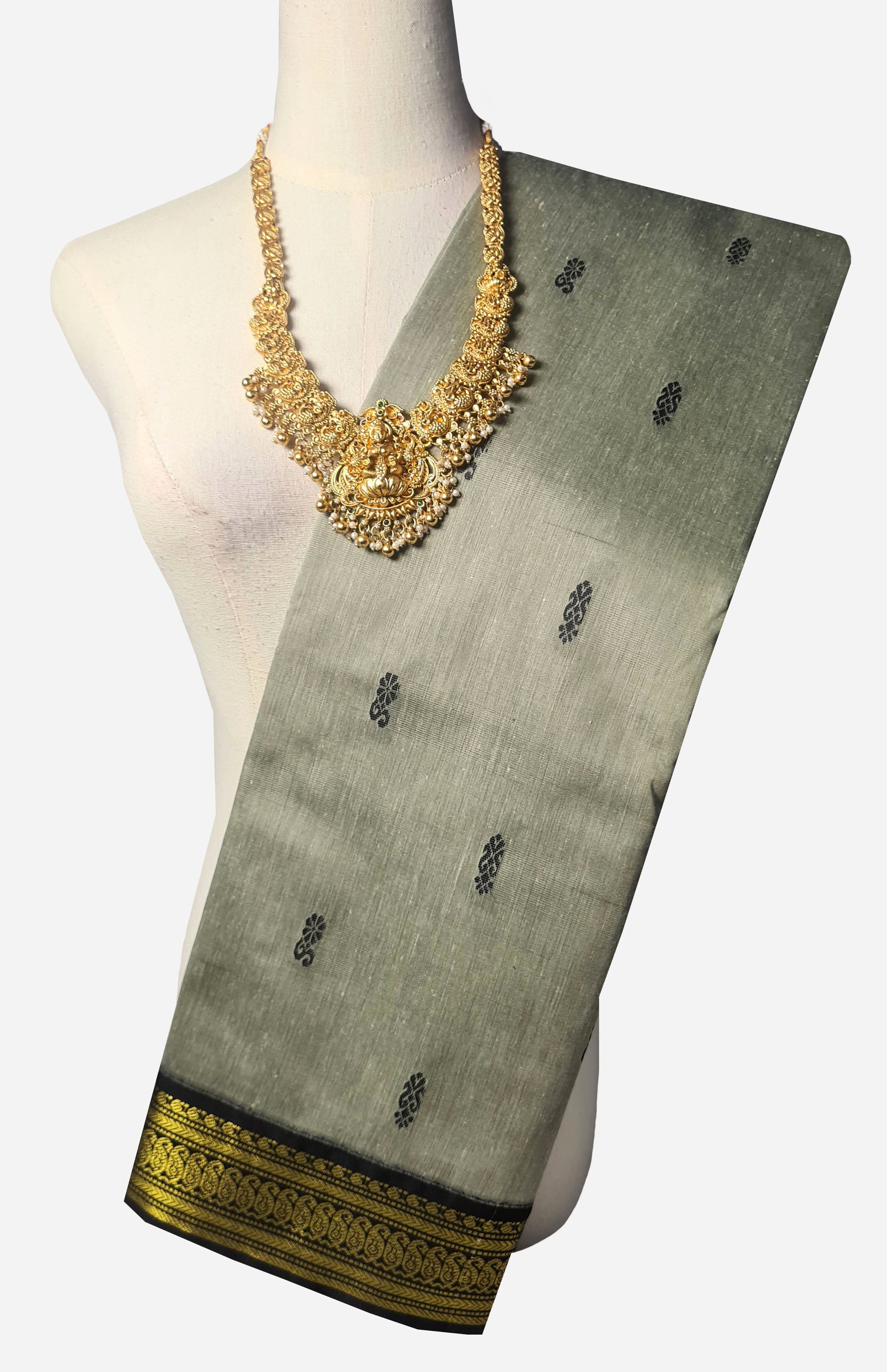 Vairaoosi Agarlic Cotton Silk Sarees