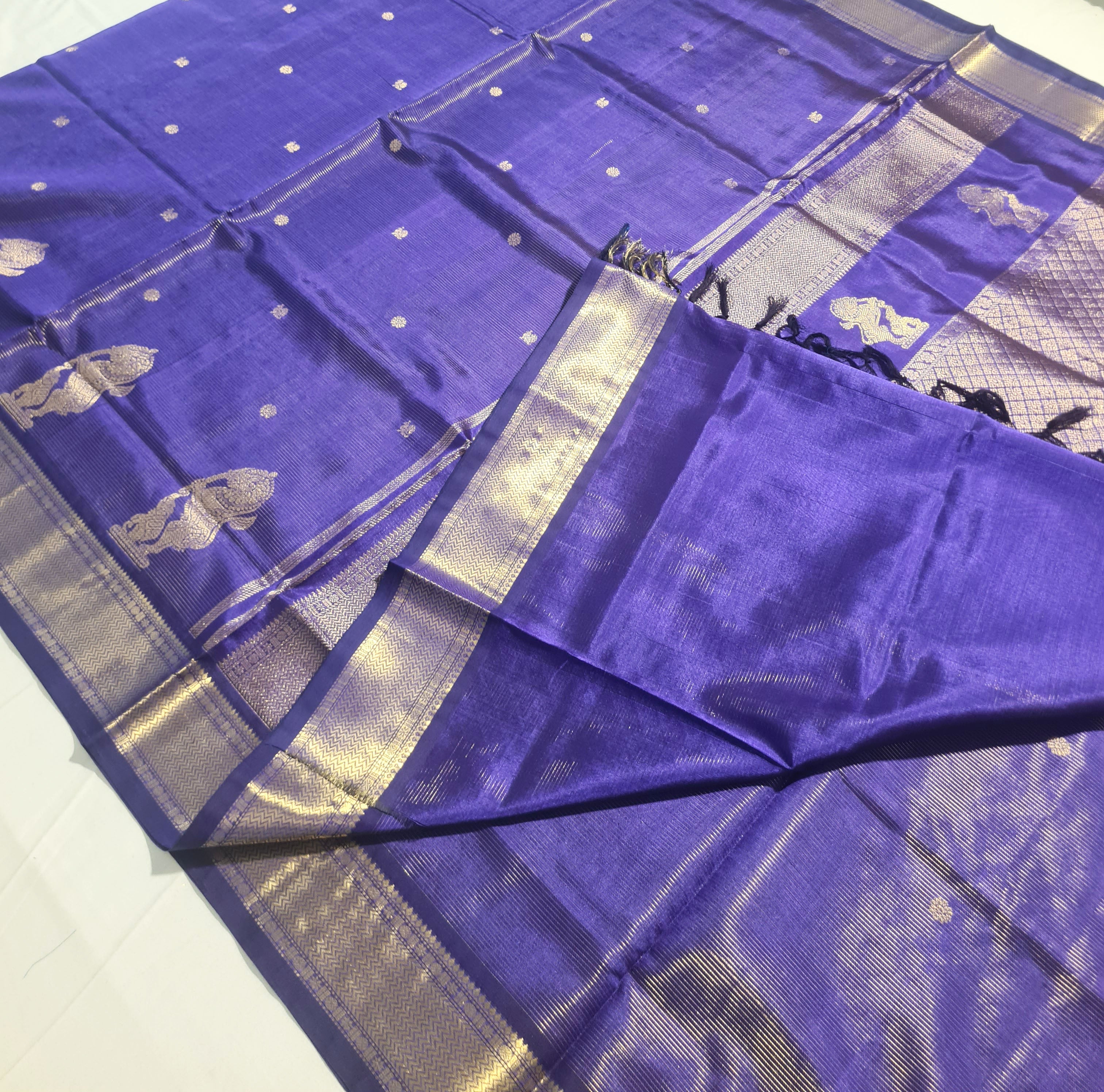 Kanchipuram Pure Silk Cotton Saree