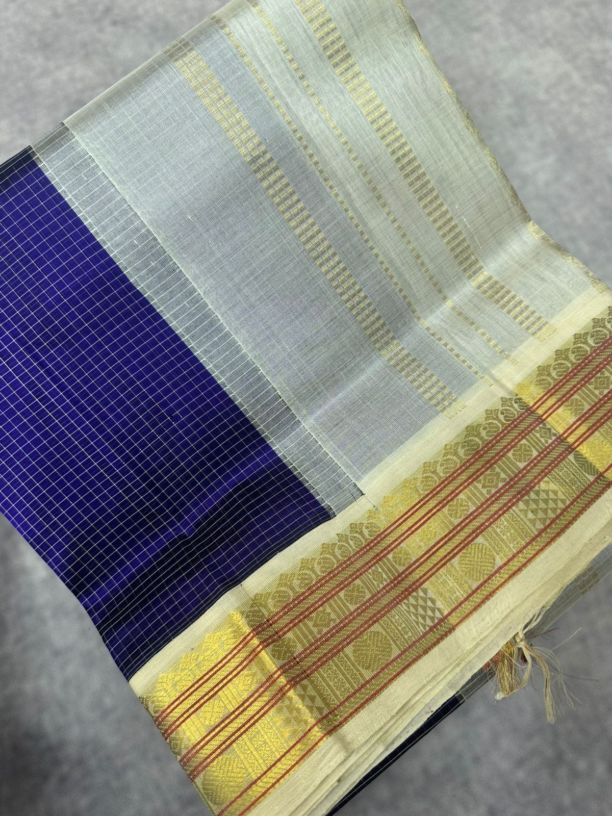 Kanchipuram Pure Silk Cotton Saree