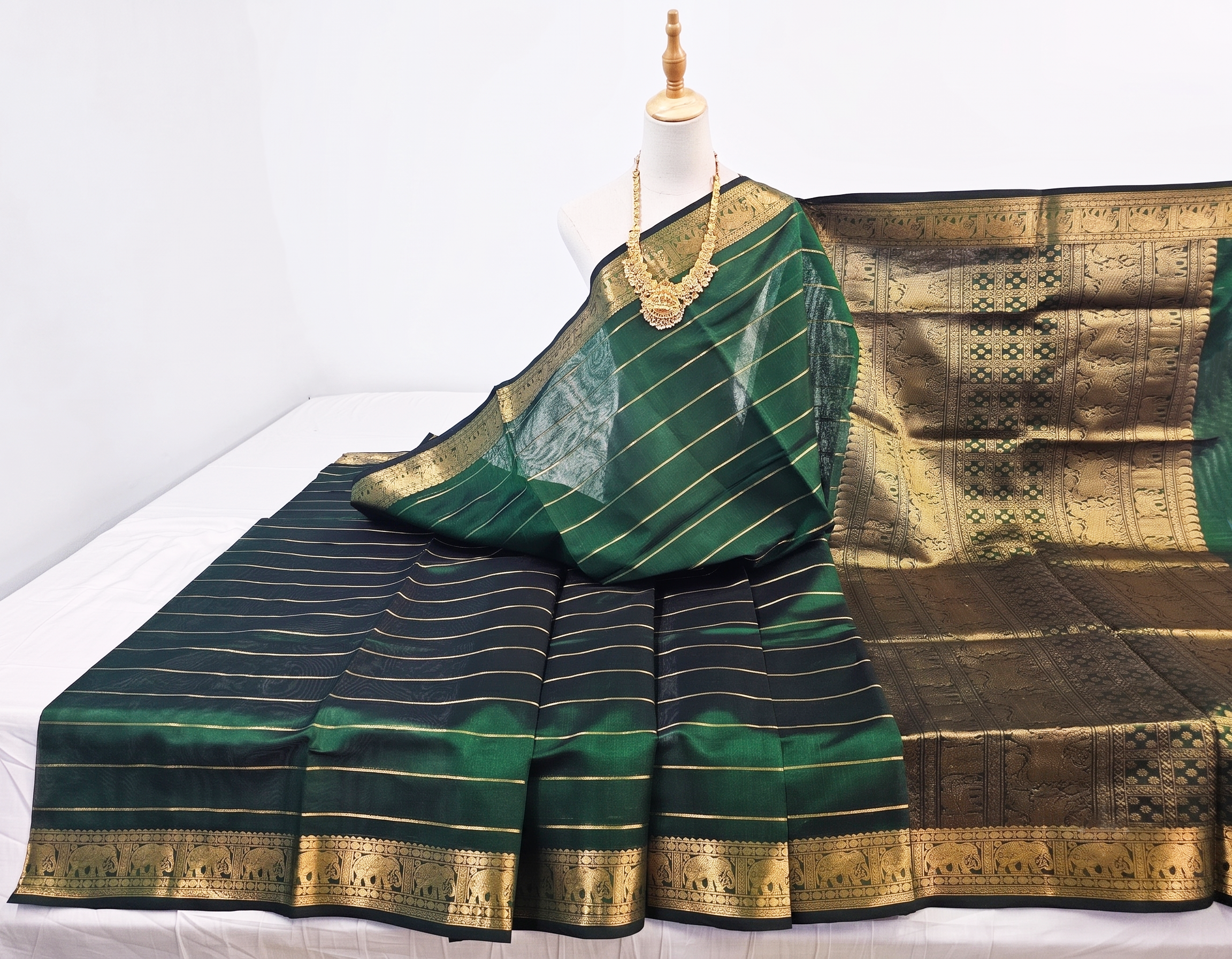 Kanchipuram Pure Silk Cotton Saree