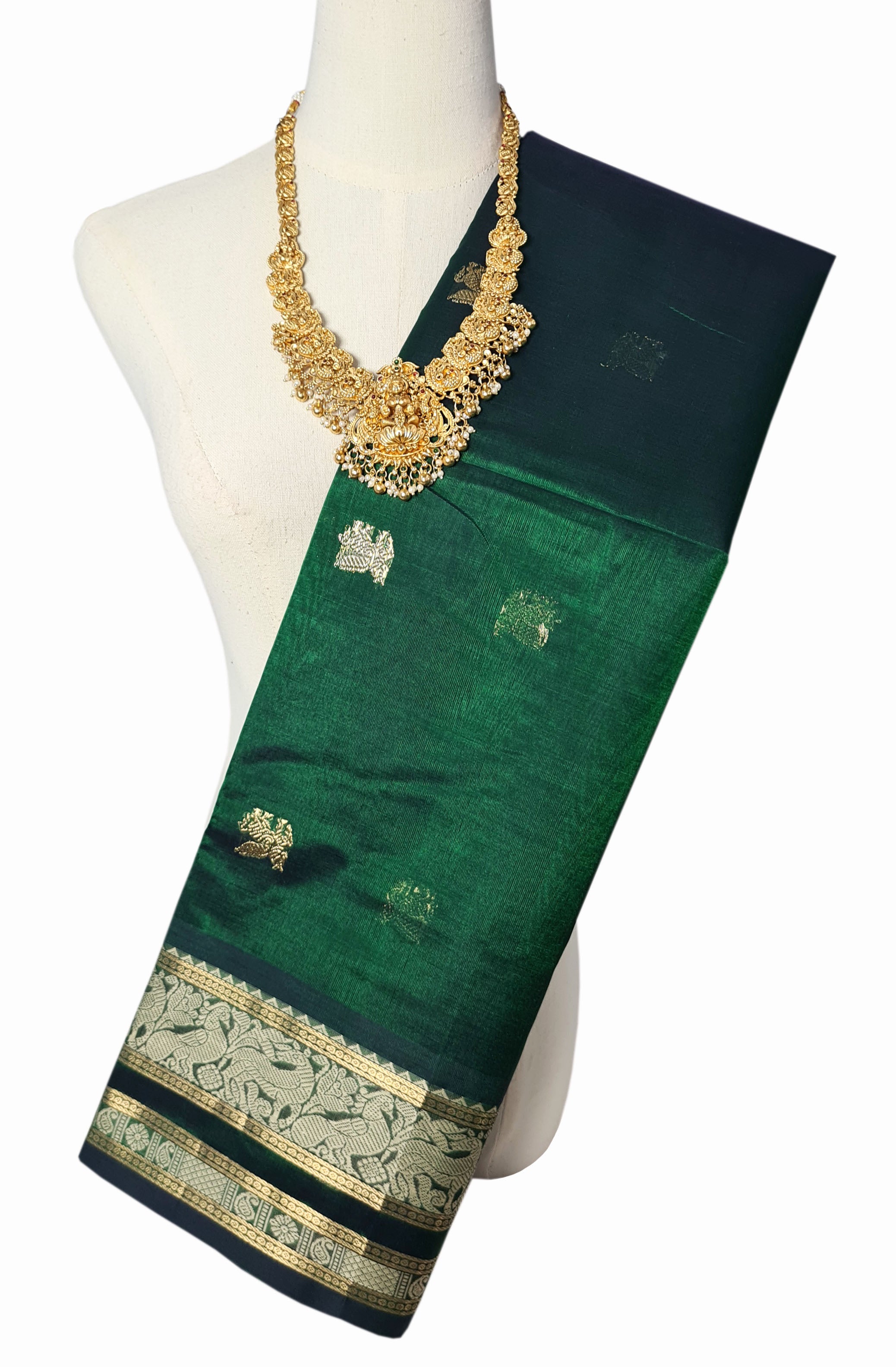 Kanchipuram Pure Silk Cotton Saree