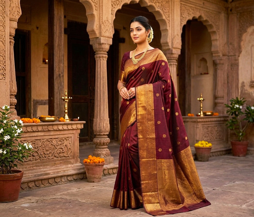 Kanchipuram Pure Silk Saree