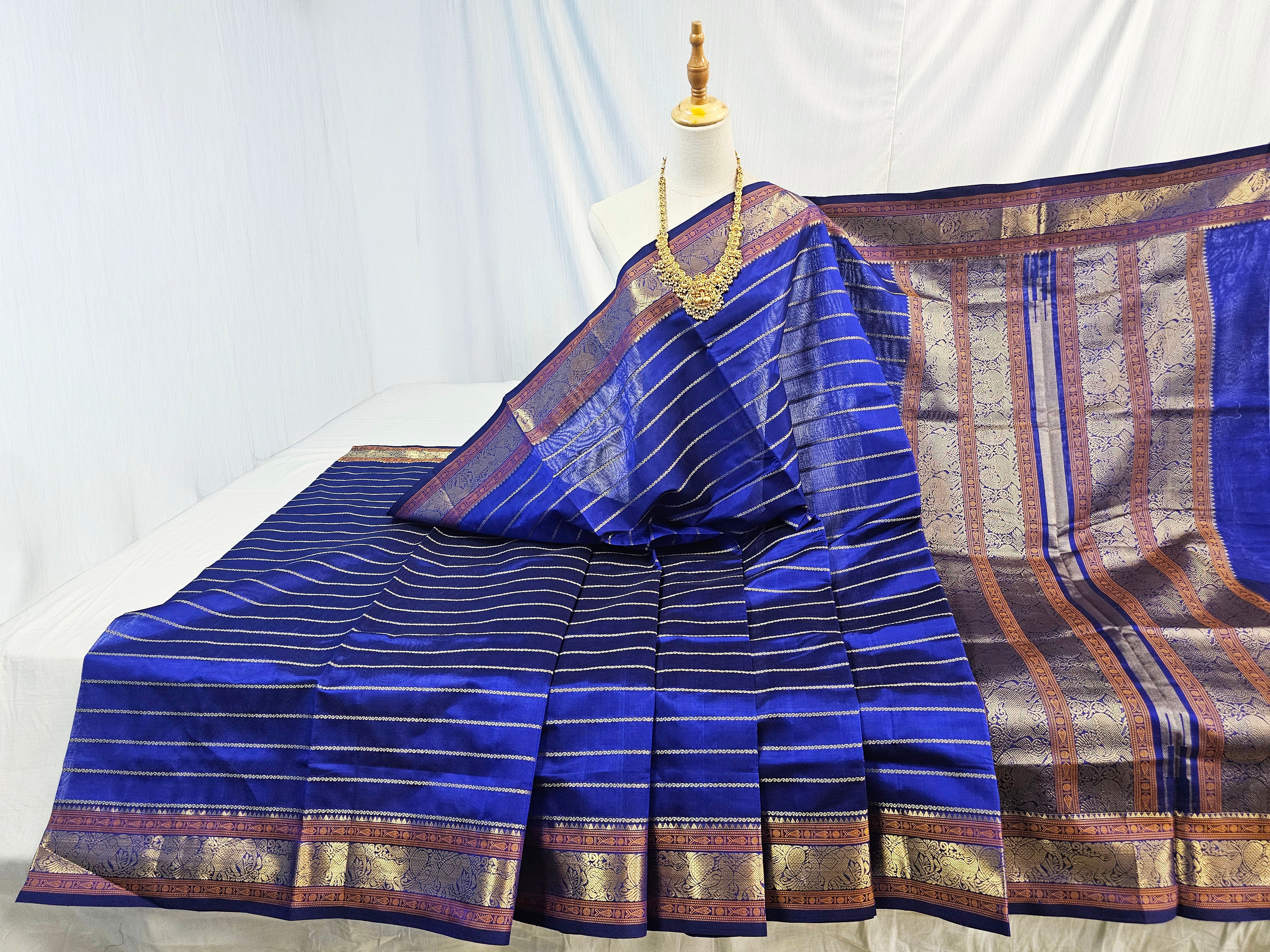 Kanchipuram Pure Silk Cotton Saree
