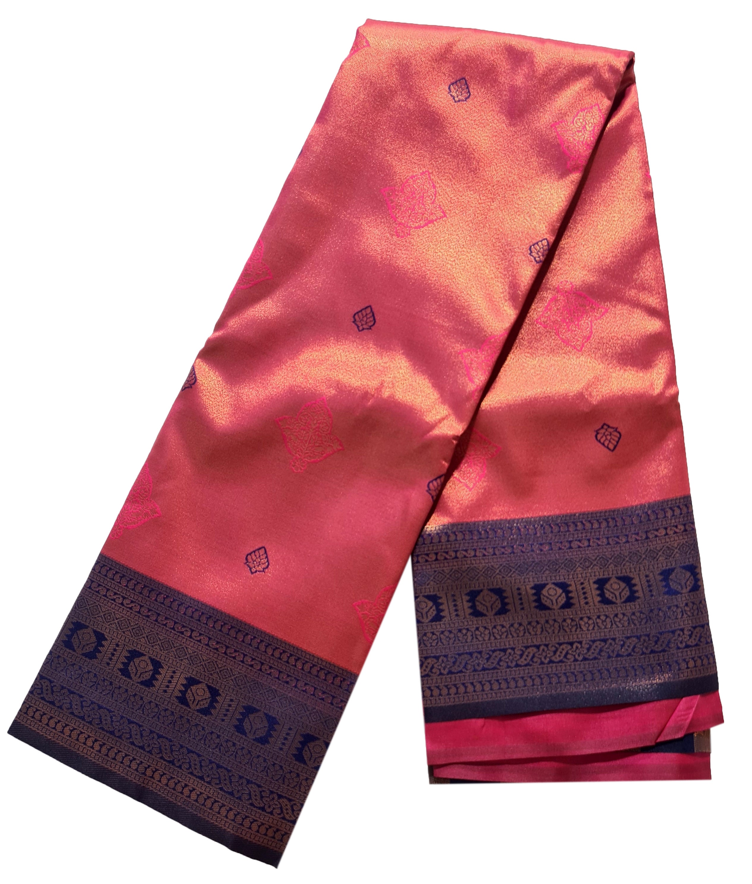 Antique Zari Butta Silk Saree