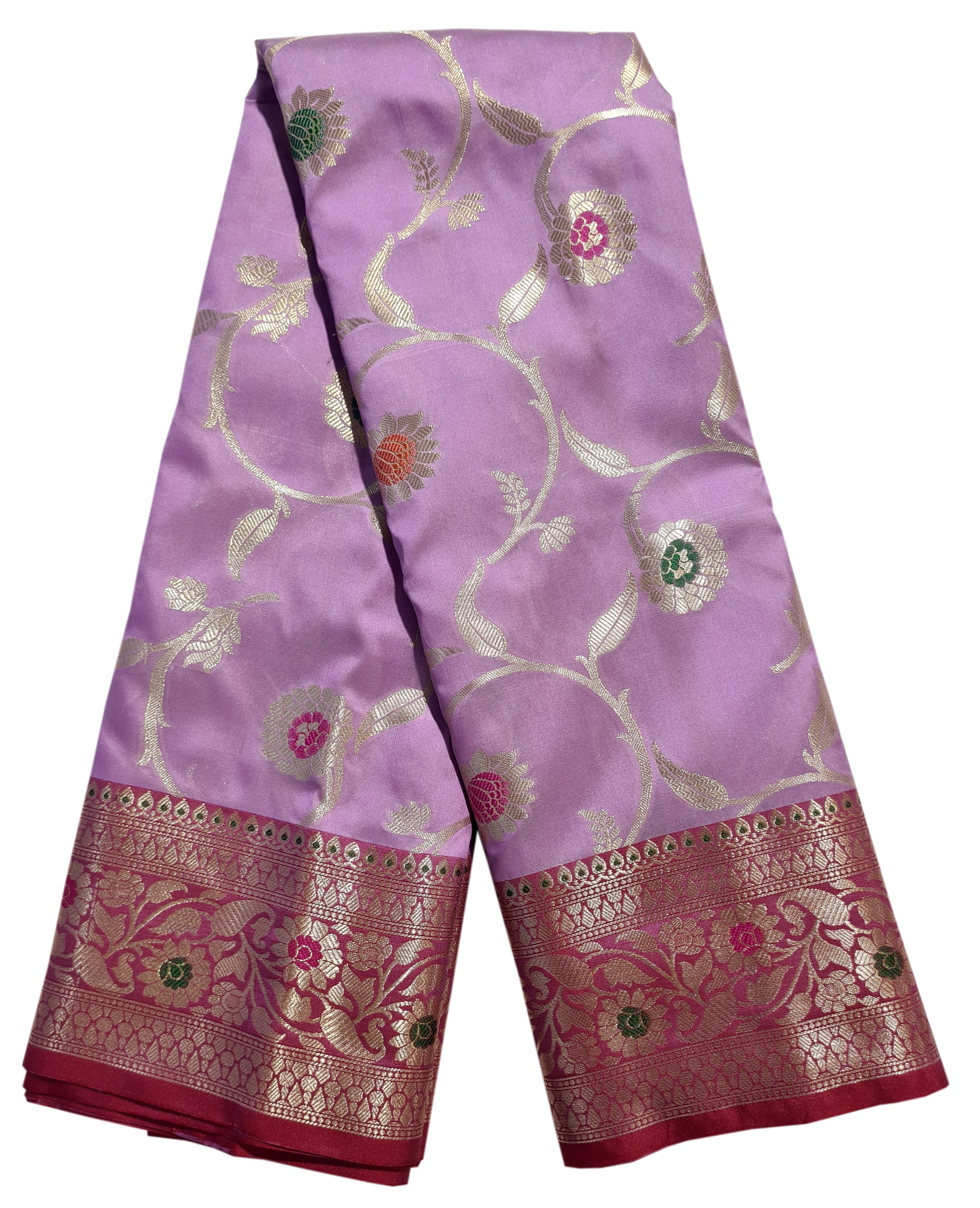 Banarasi Katan Jaal Silk Sarees