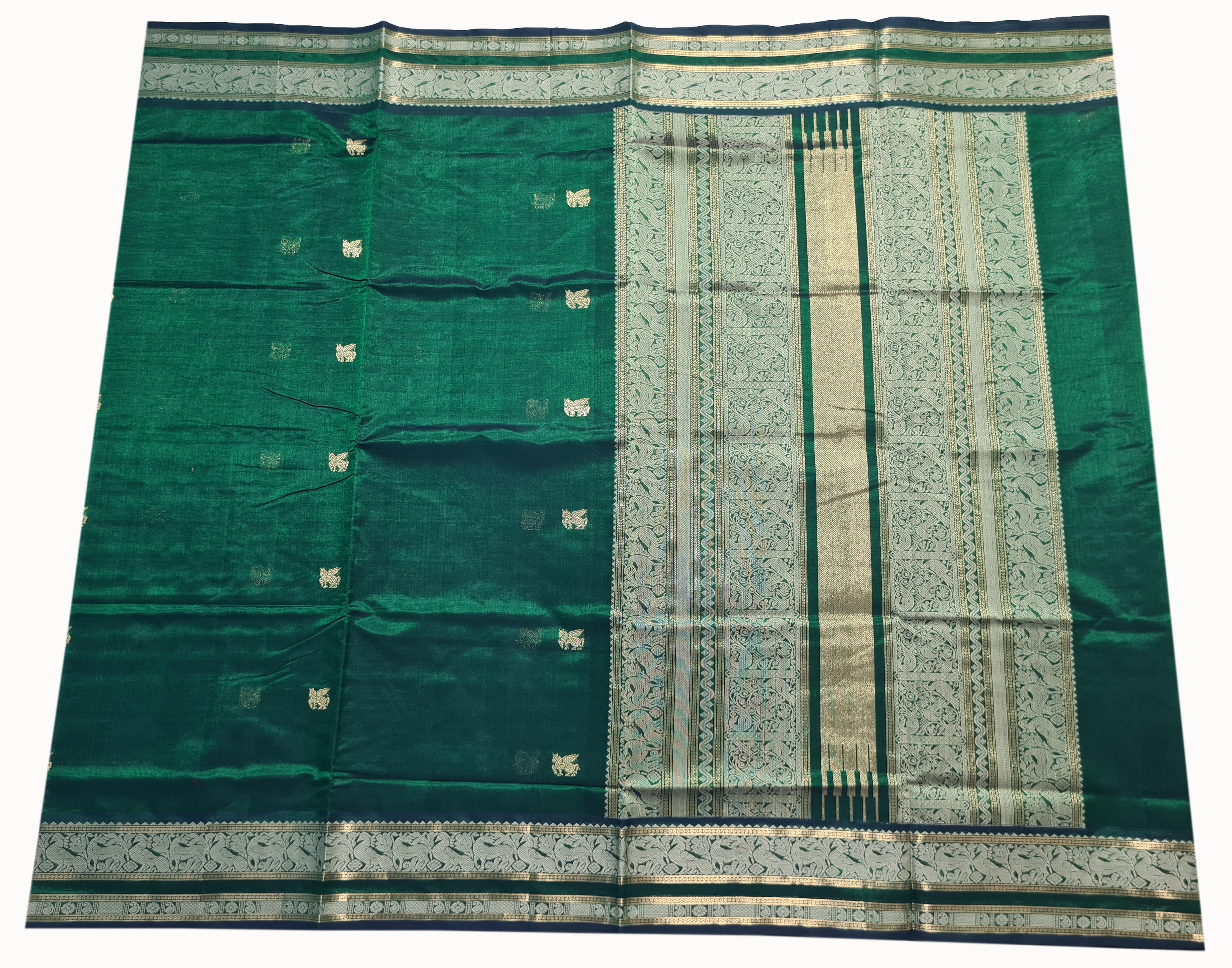 Kanchipuram Pure Silk Cotton Saree