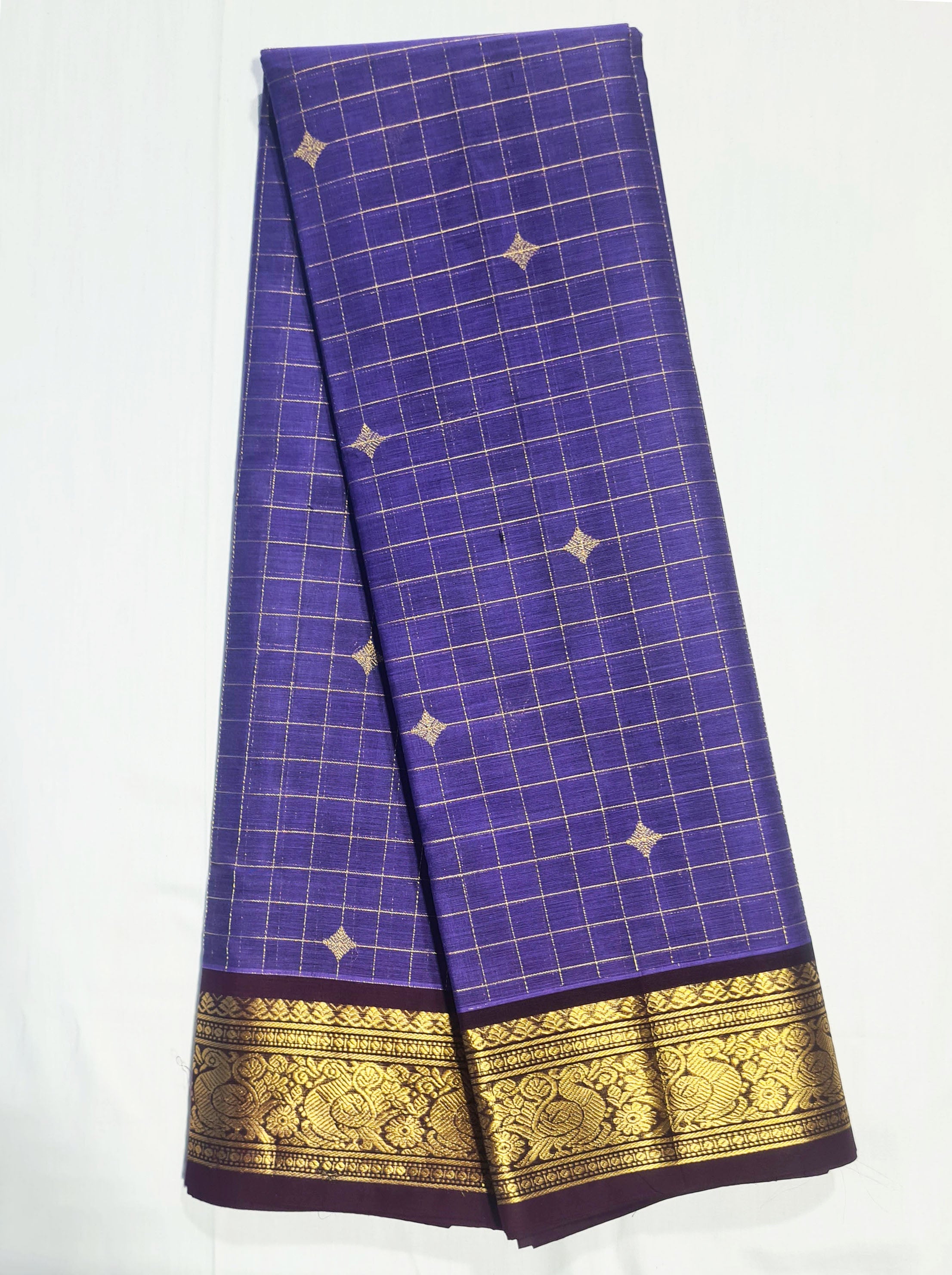Kanchipuram Pure Silk Cotton Saree