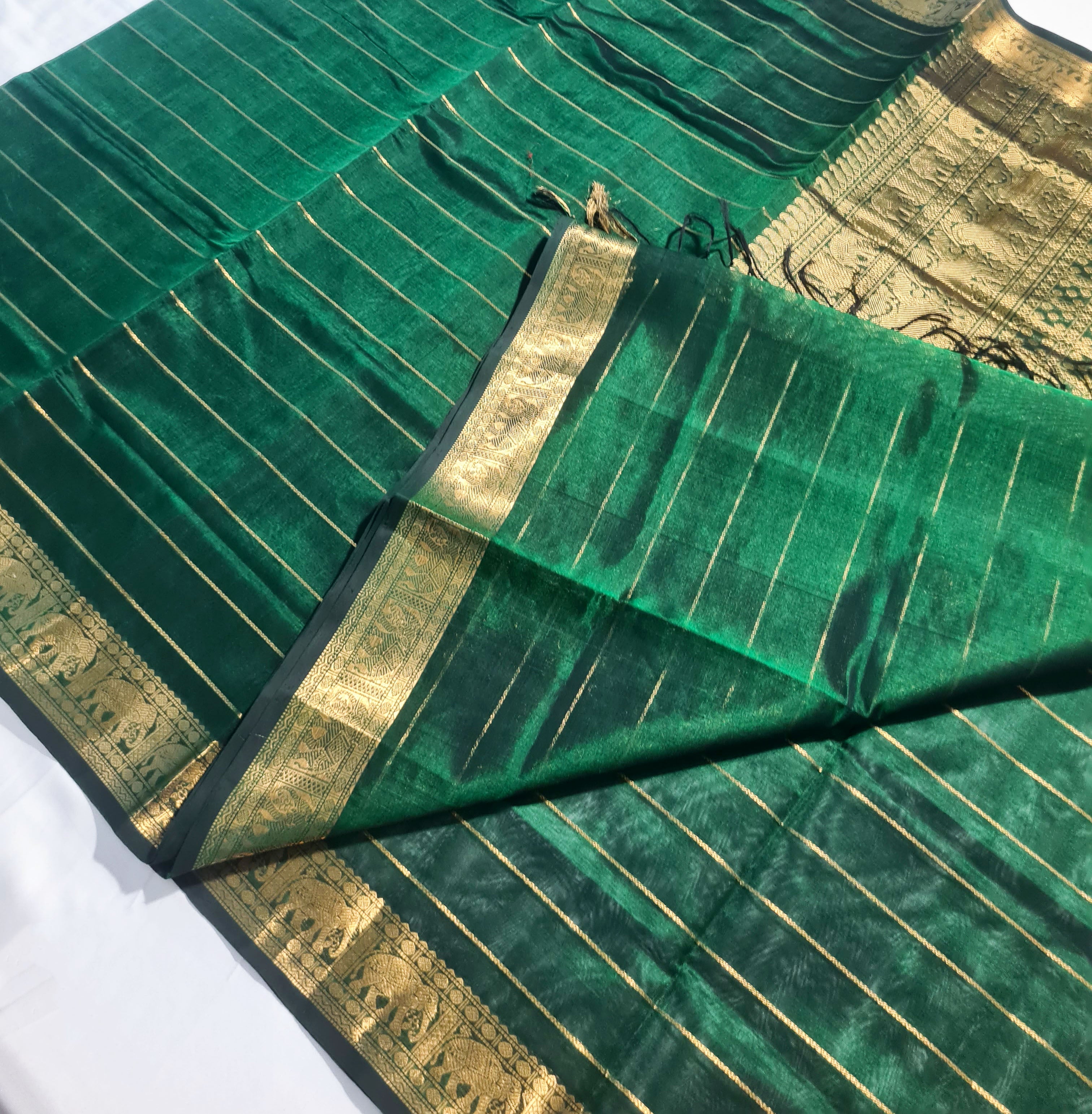 Kanchipuram Pure Silk Cotton Saree