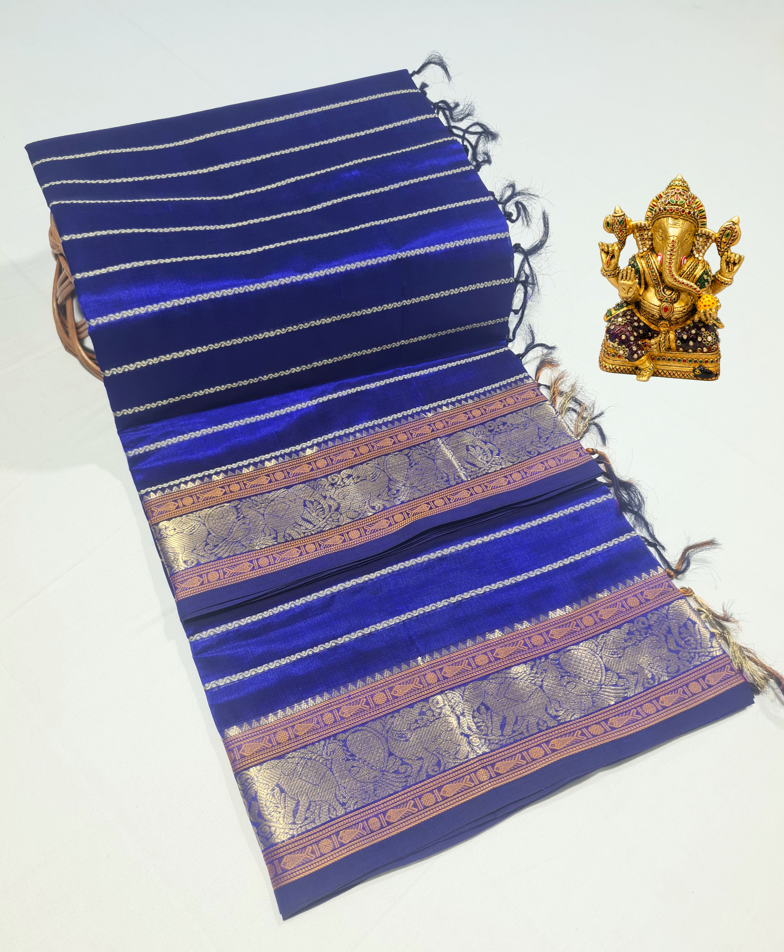 Kanchipuram Pure Silk Cotton Saree