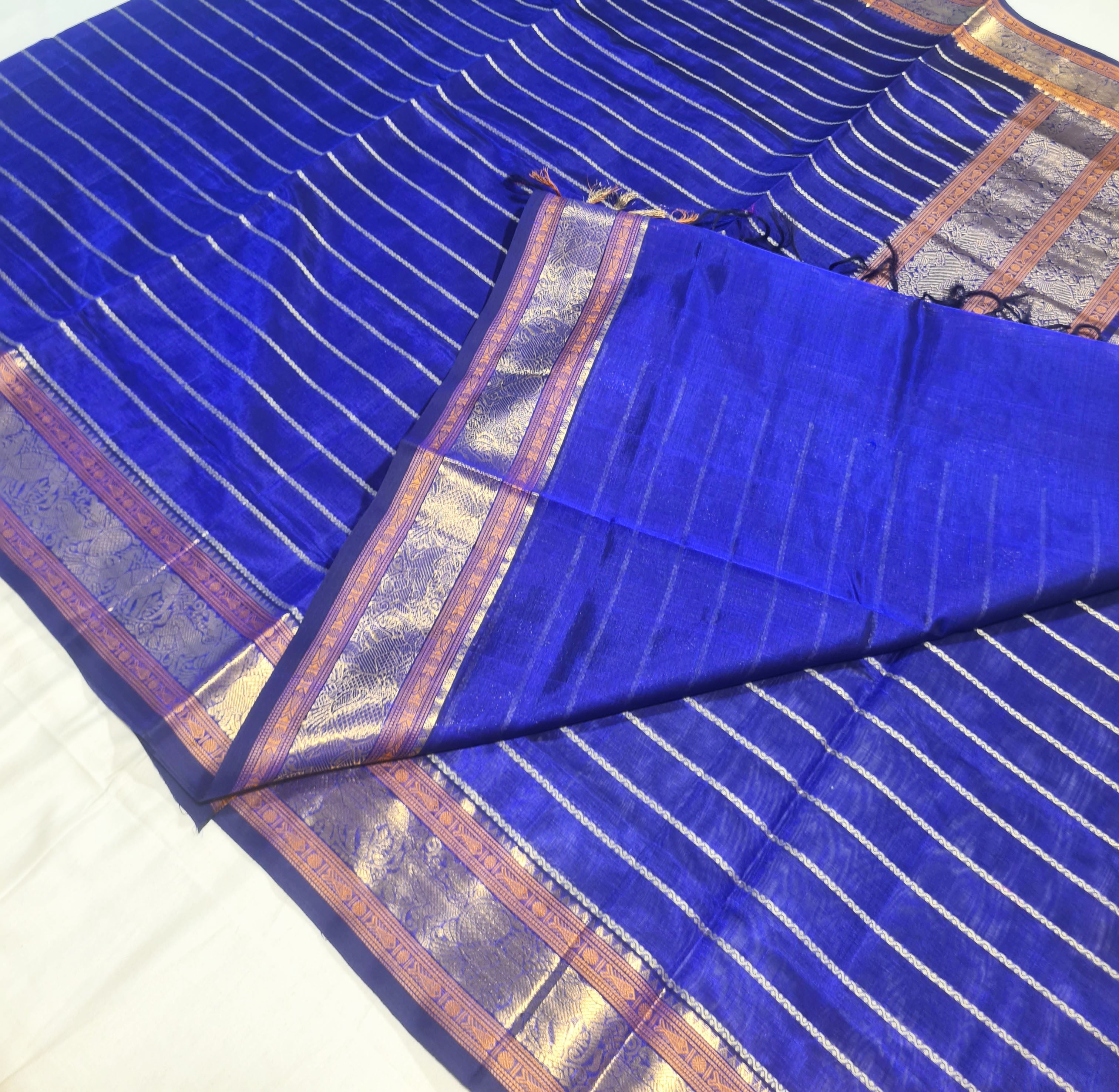 Kanchipuram Pure Silk Cotton Saree
