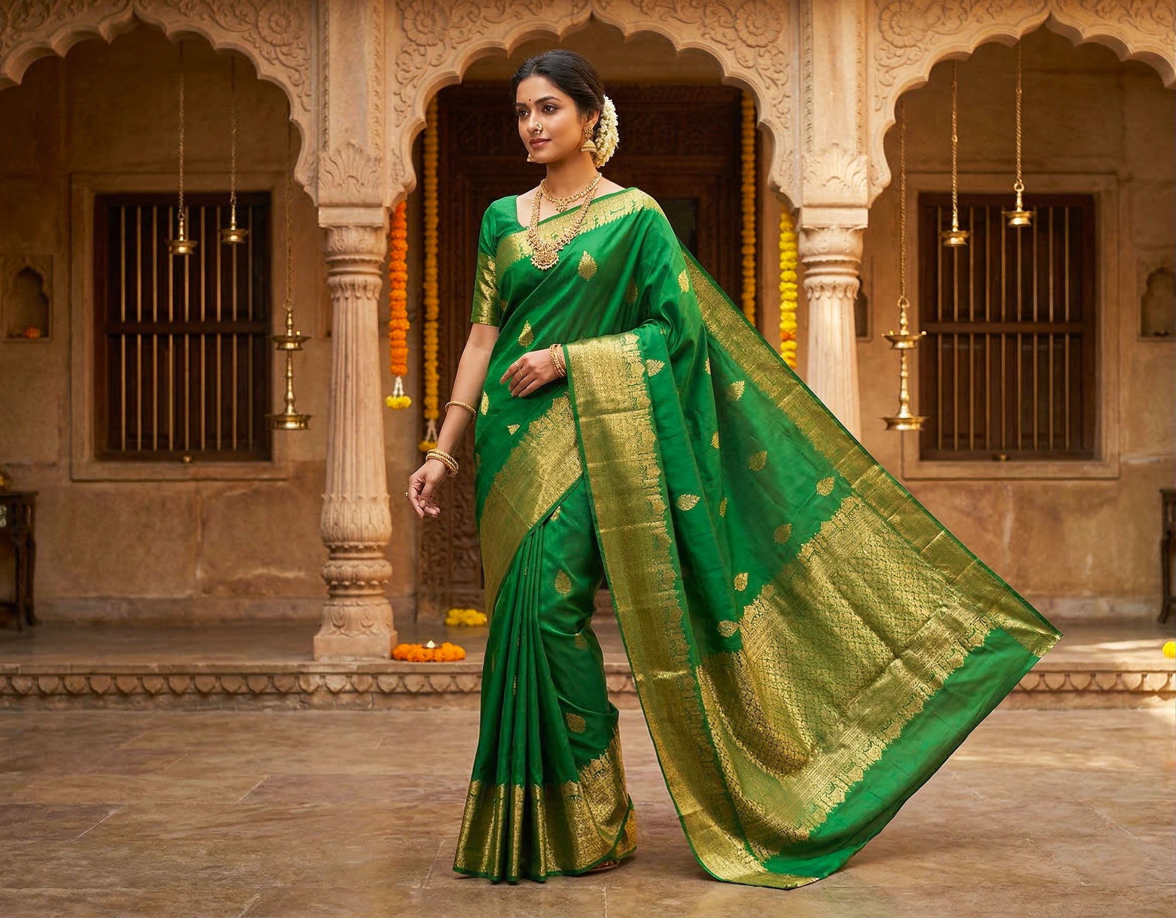Kanchipuram Pure Silk Saree