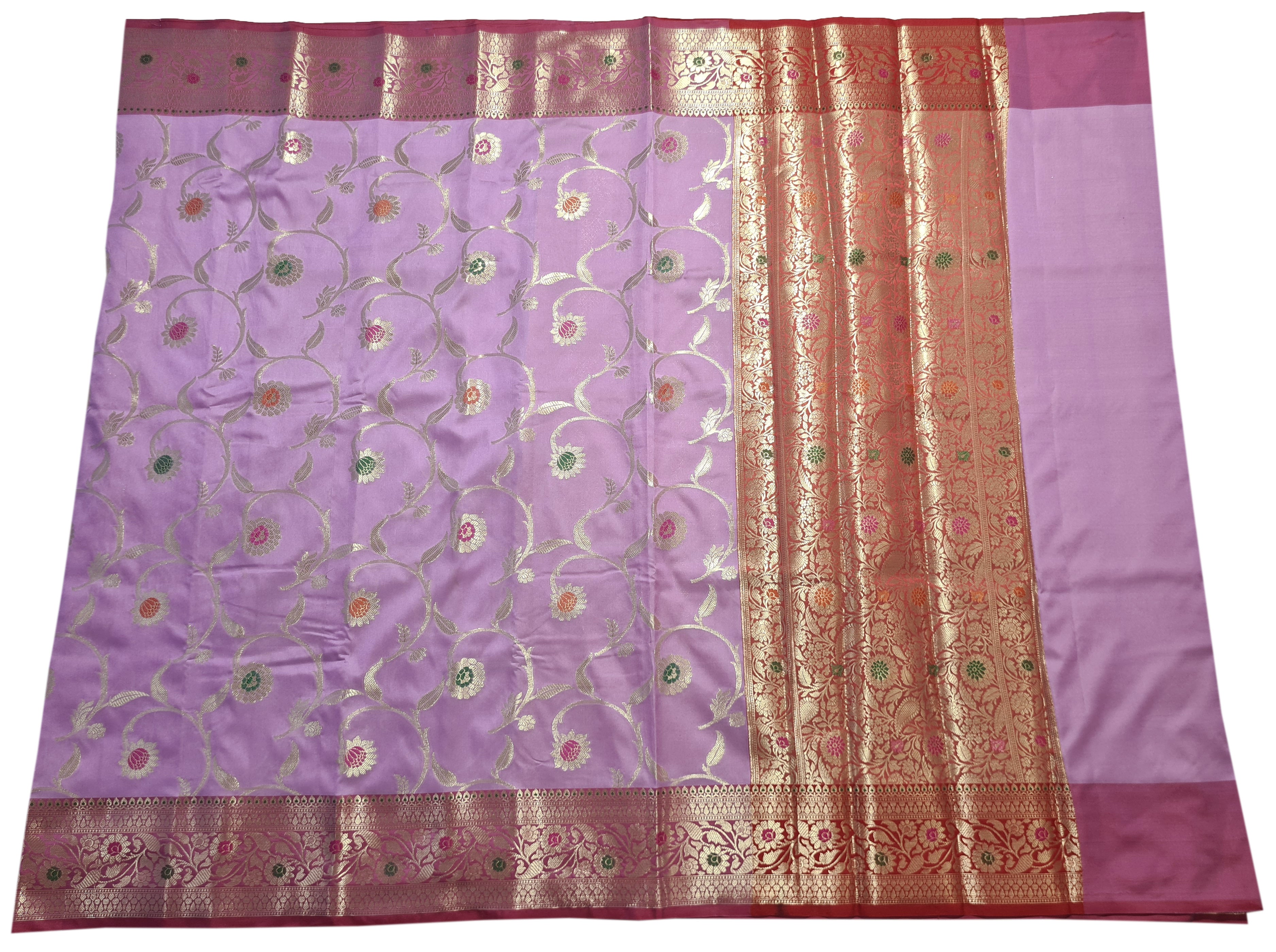 Banarasi Katan Jaal Silk Sarees