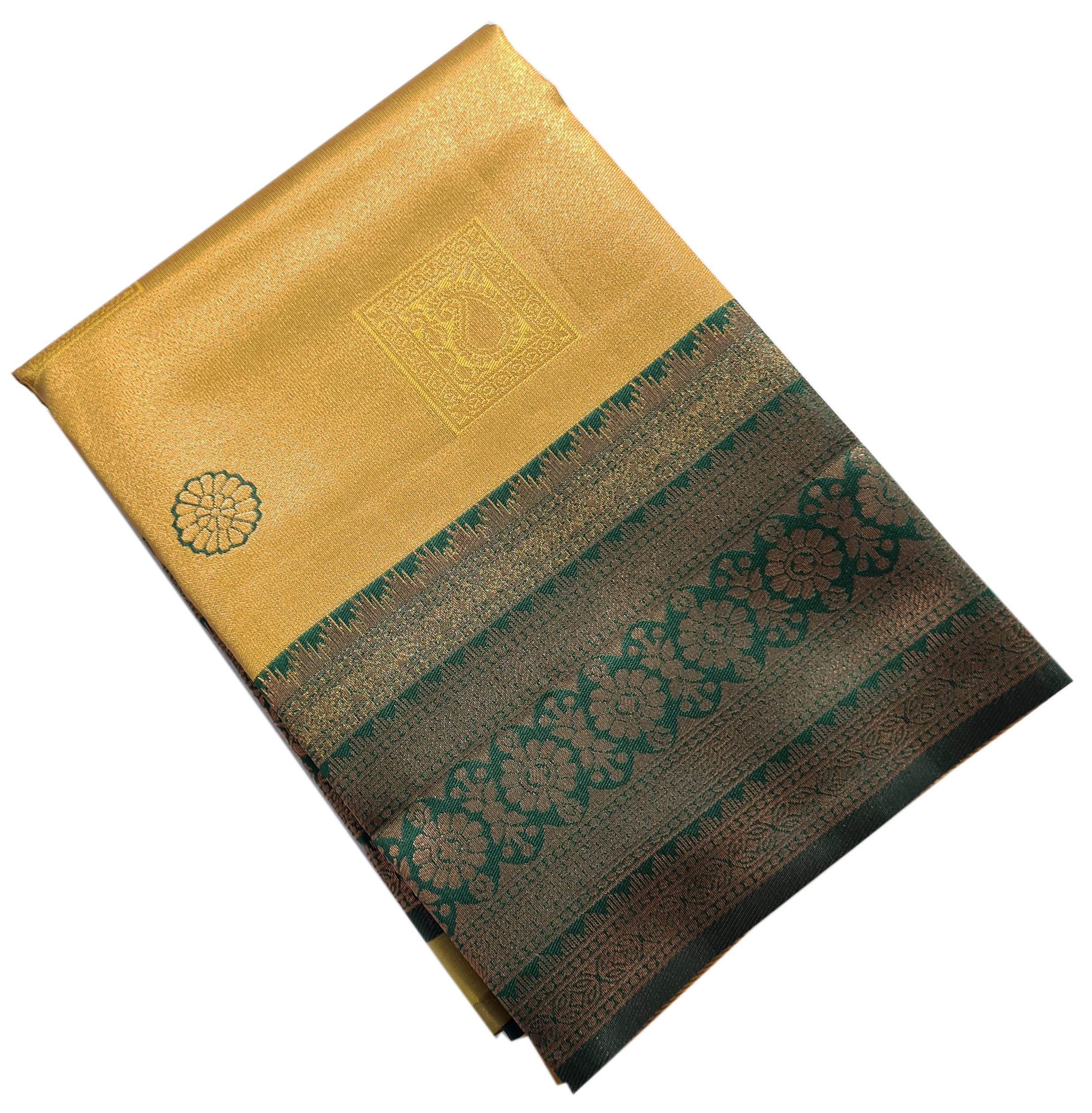 Antique Zari Butta Silk Saree