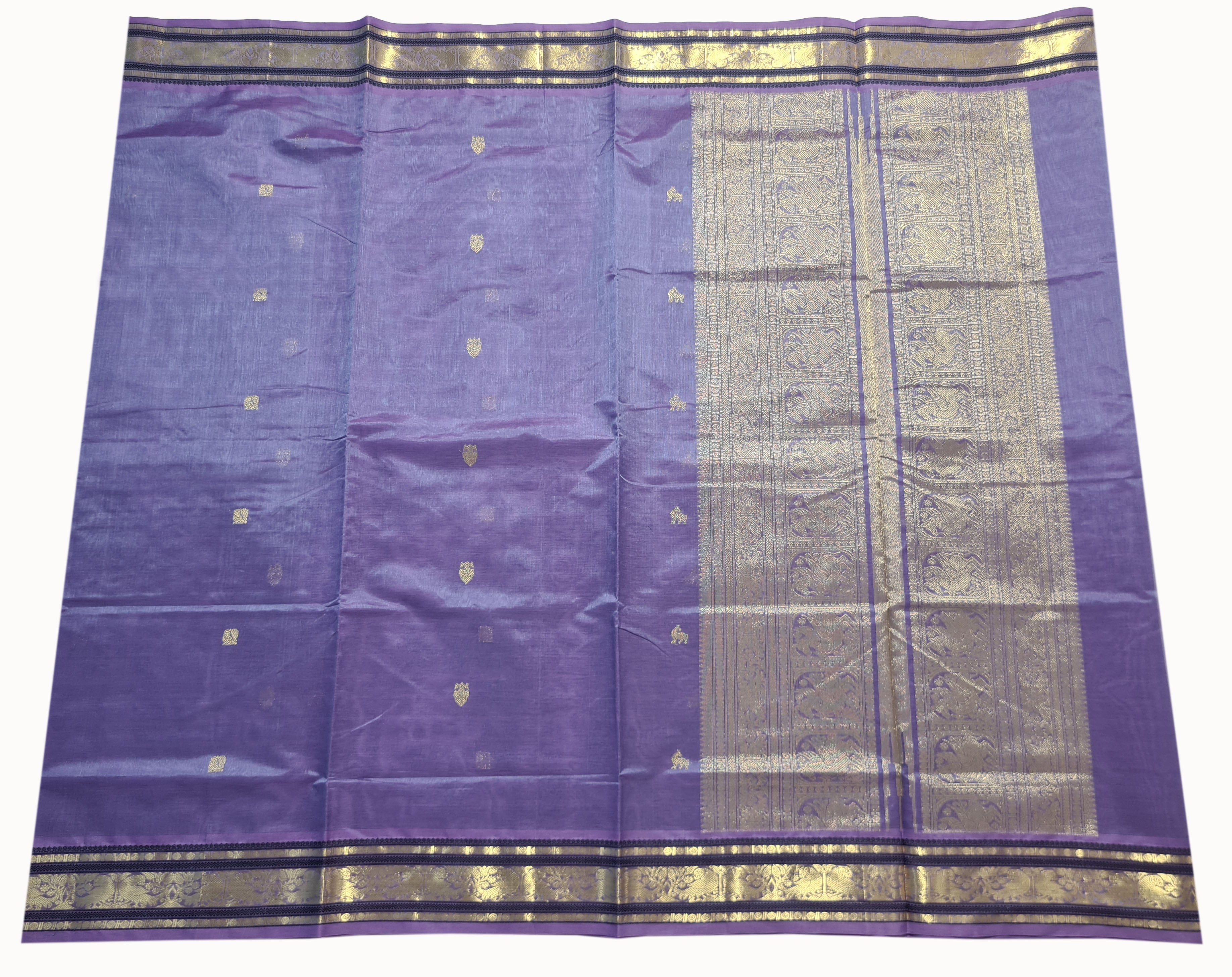 Kanchipuram Pure Silk Cotton Saree