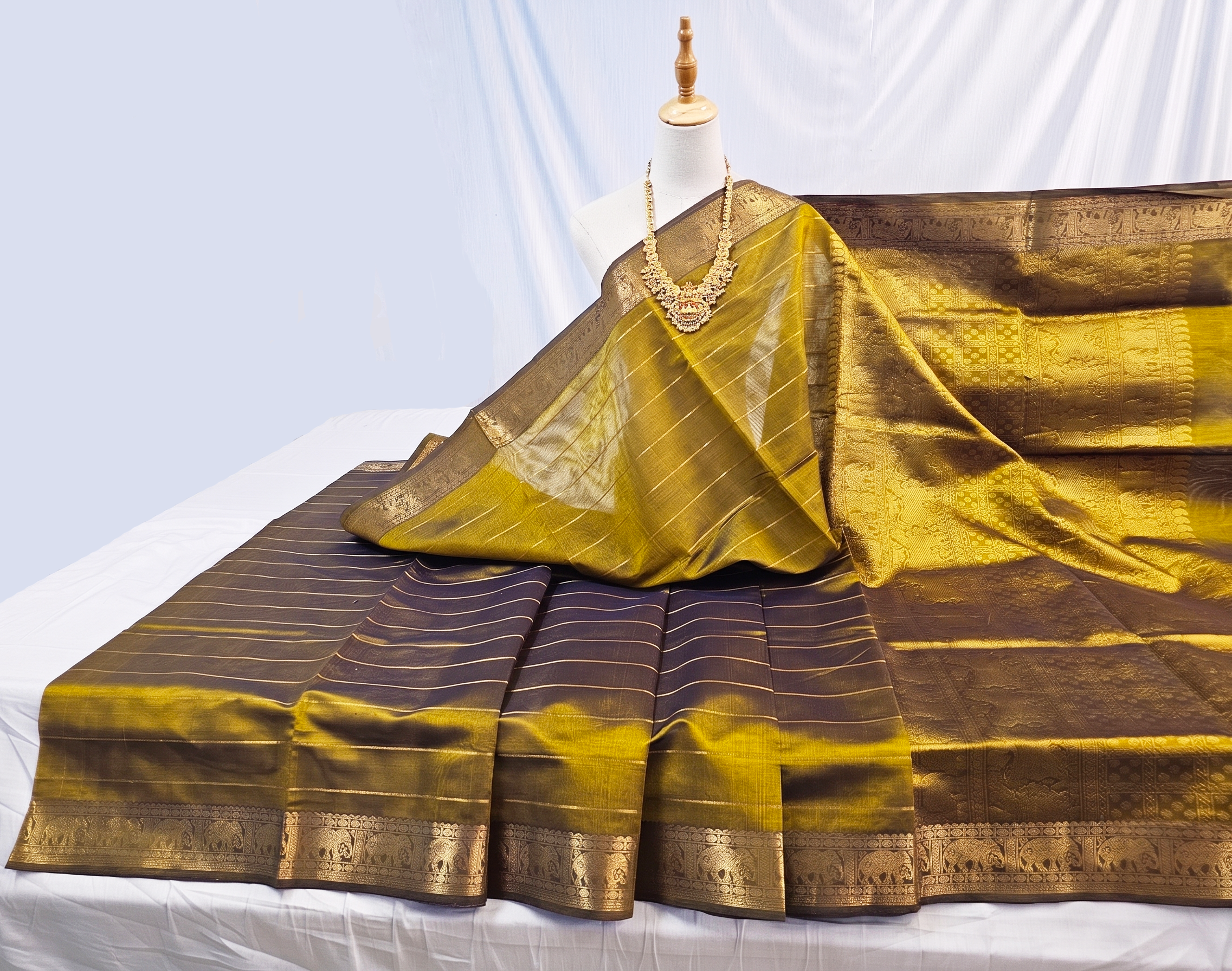 Kanchipuram Pure Silk Cotton Saree